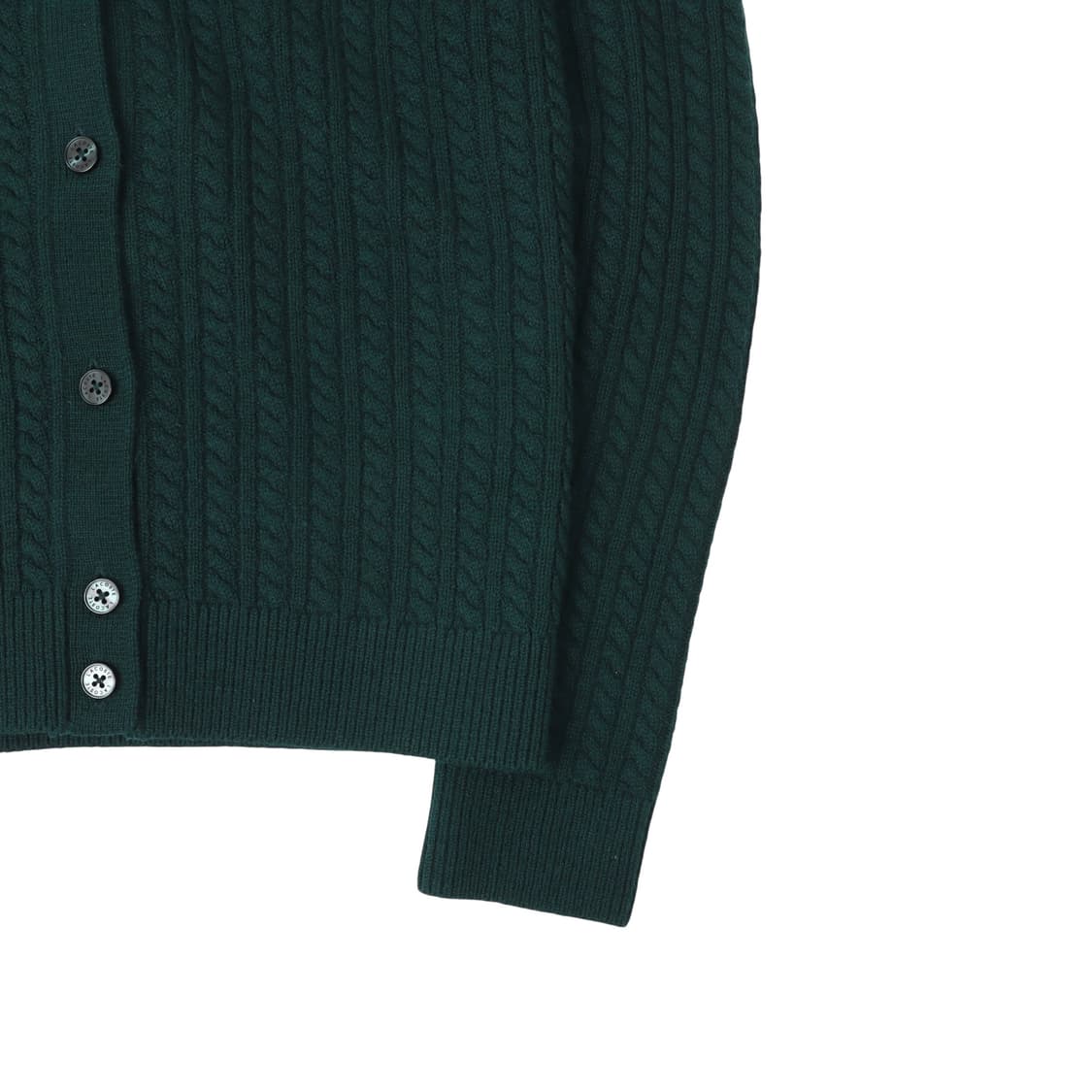 라코스테 딥그린 케이블 라운드 가디건 상품이미지4