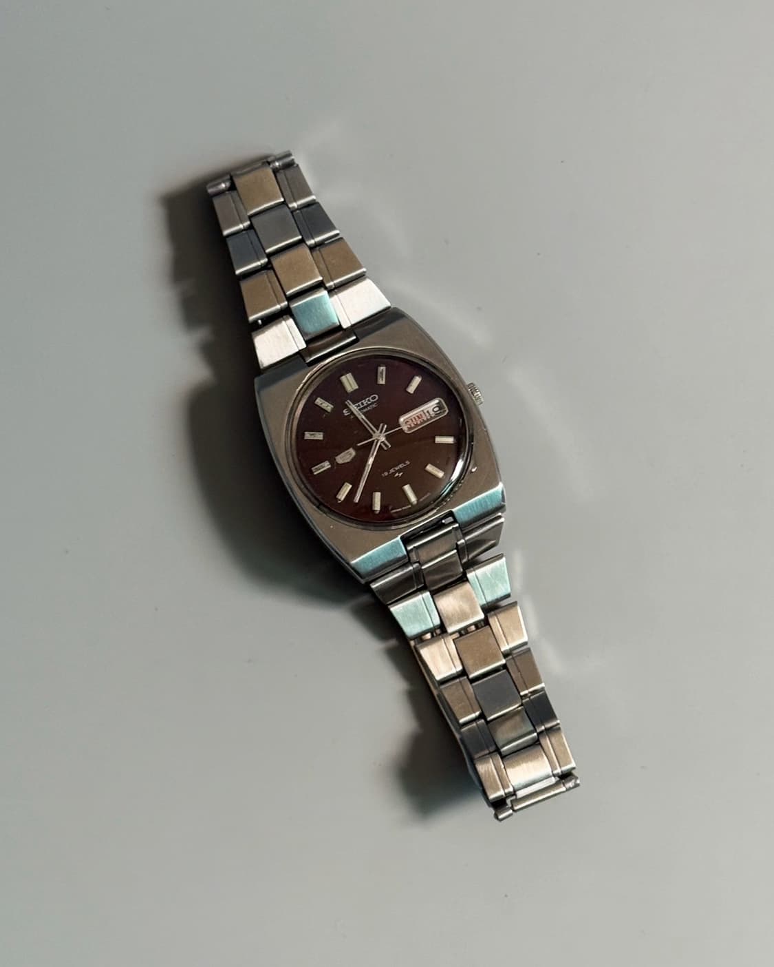 vintage SEIKO 5 Automatic metal watch 상품이미지2