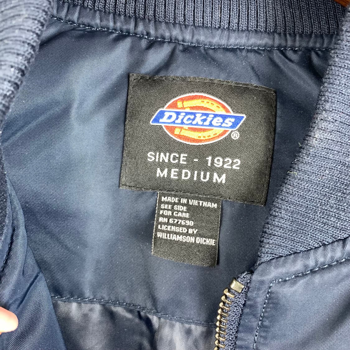 디키즈 네이비 ma-1 항공 자켓 상품이미지6