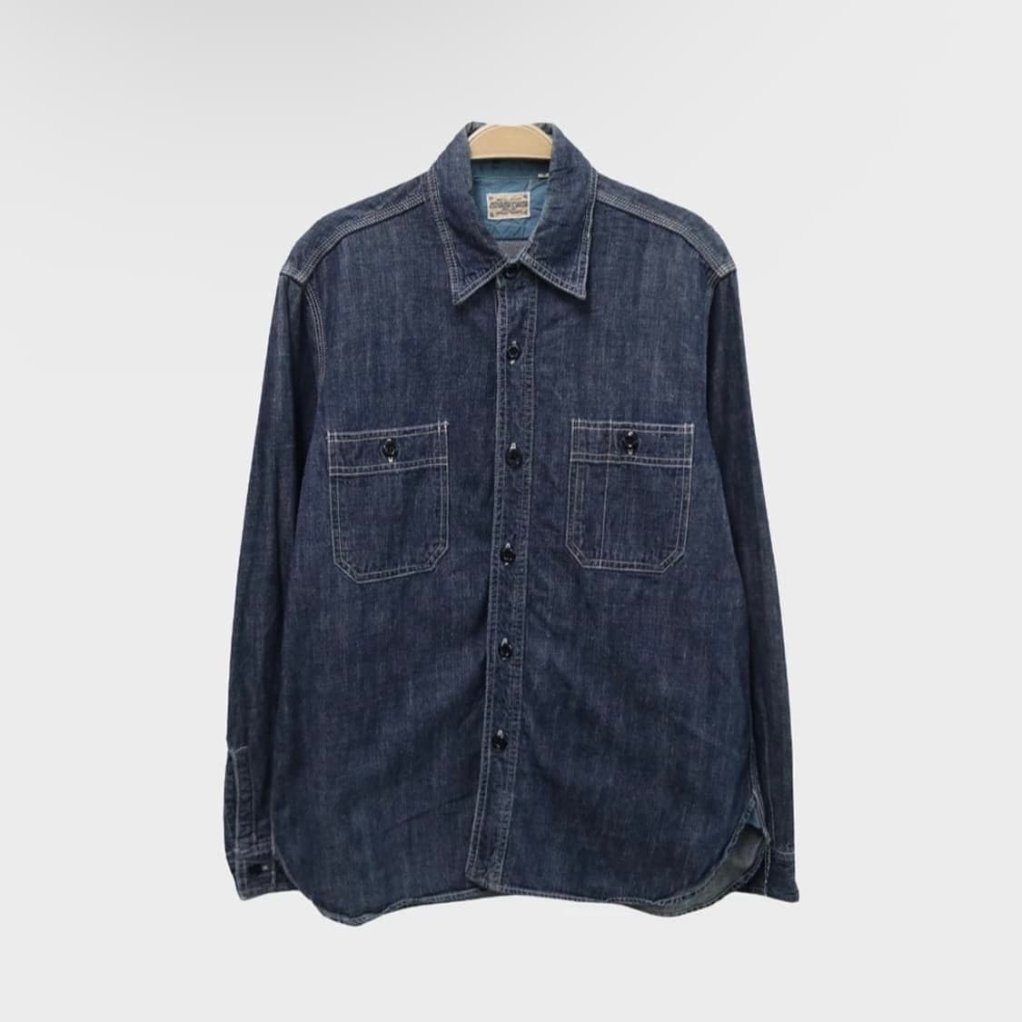 슈가 케인 데님 셔츠 상품이미지1