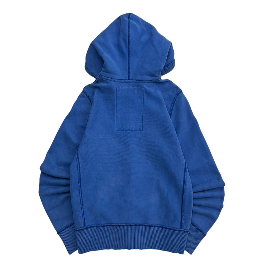 아베크롬비 센터 패치로고 라이트블루 후드집업 S 상품이미지3