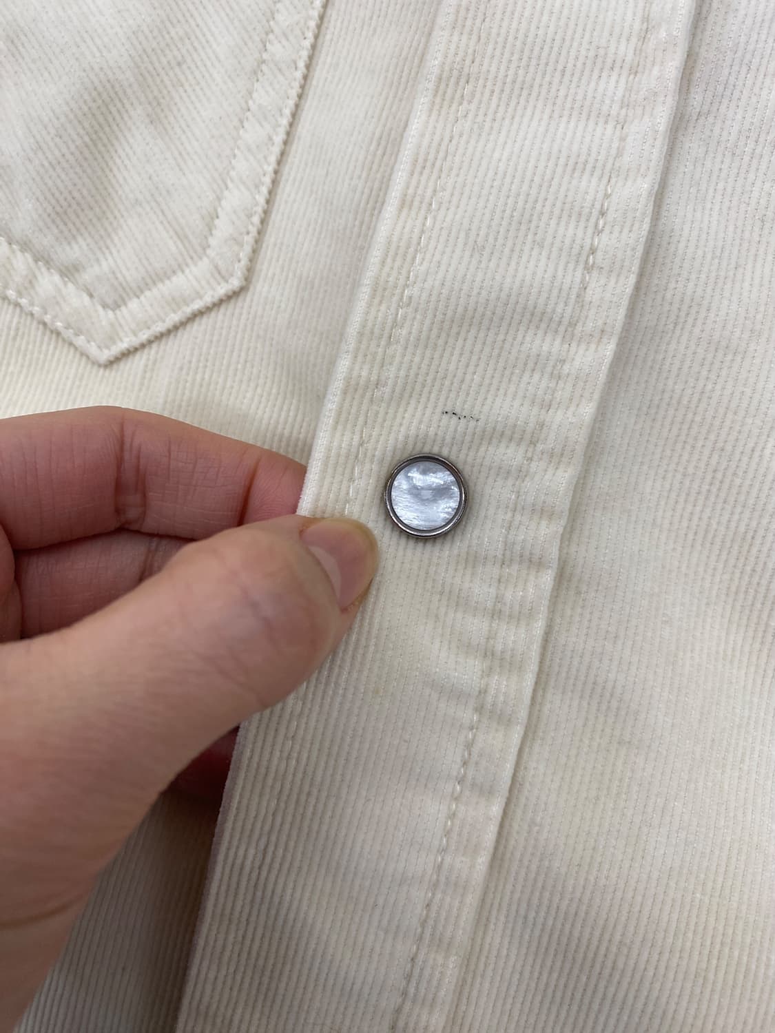 쿠시맨 체인 스티치 코듀로이 웨스턴 셔츠 상품이미지6