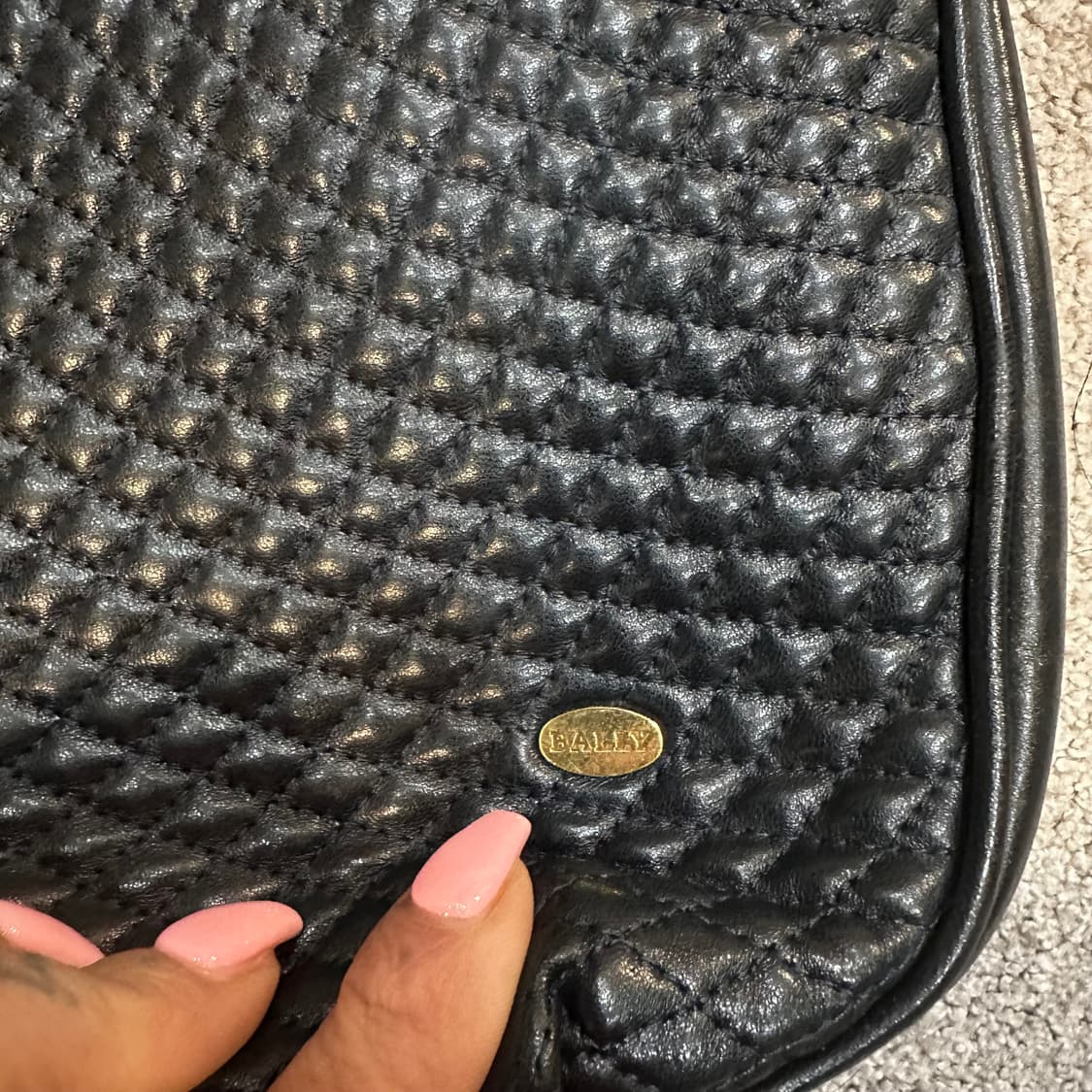 발리 빈티지 퀄팅 체인 숄더백F 상품이미지4