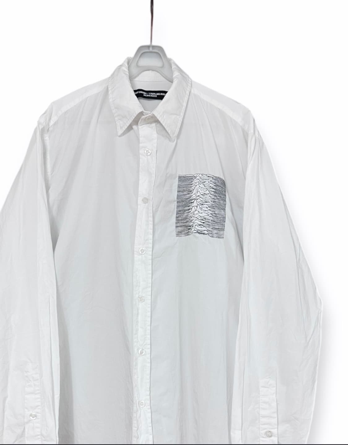 RAF SIMONS 라프시몬스 흰색 셔츠 상품이미지3