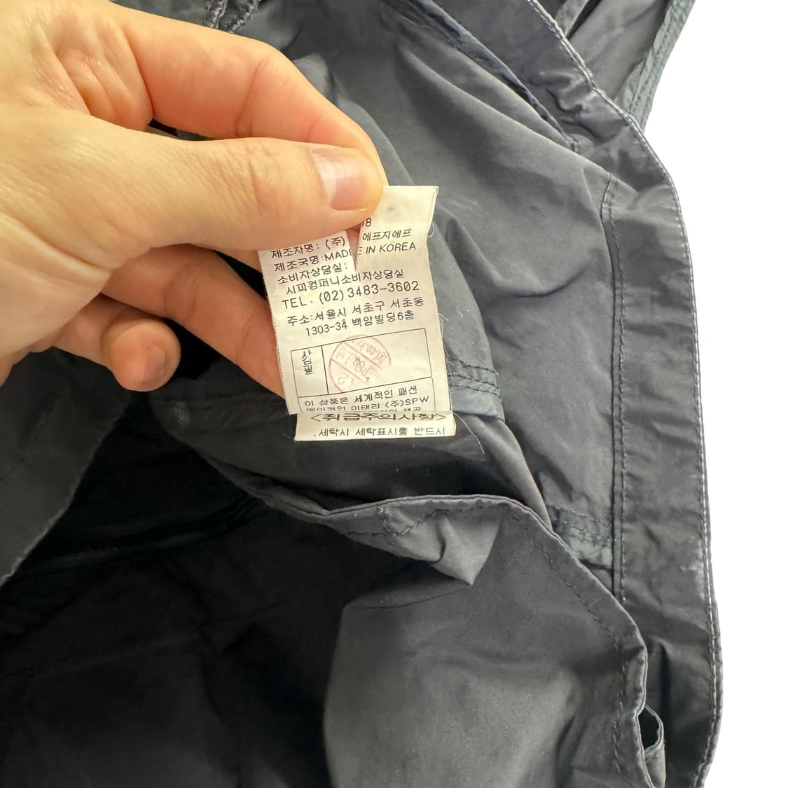 정품 CP 컴퍼니 블랙 조끼 고글후드 상품이미지8