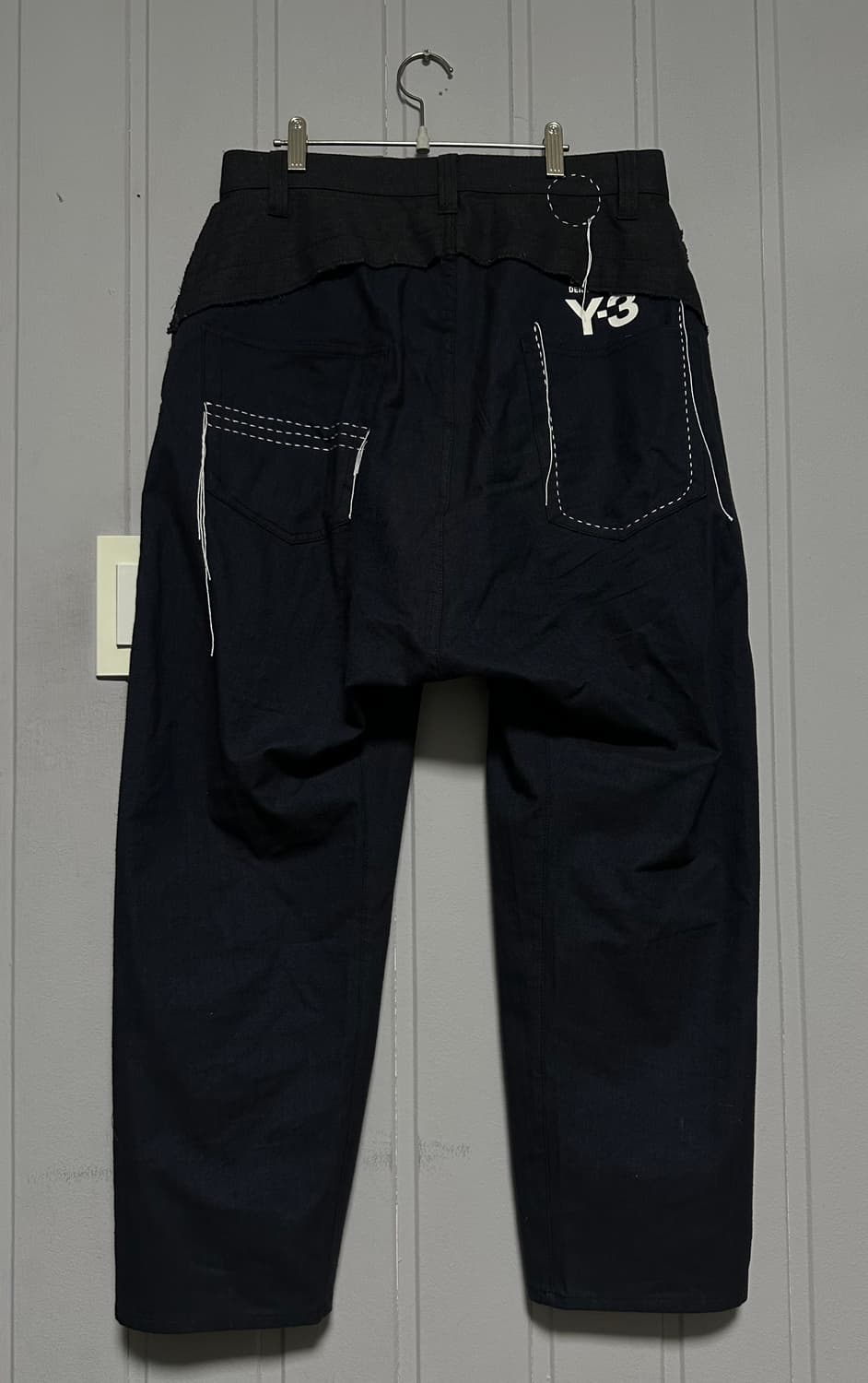 Y-3 헤링본 팬츠 XS(30inch) 상품이미지2