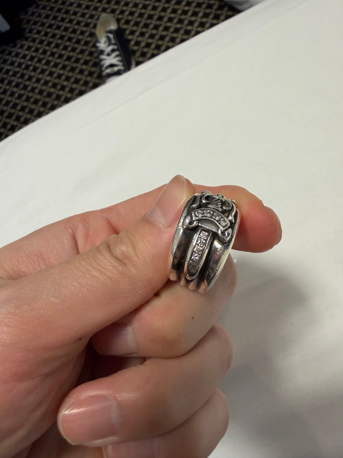 크롬하츠 대거링 파베 us10 재팬 21 상품이미지5