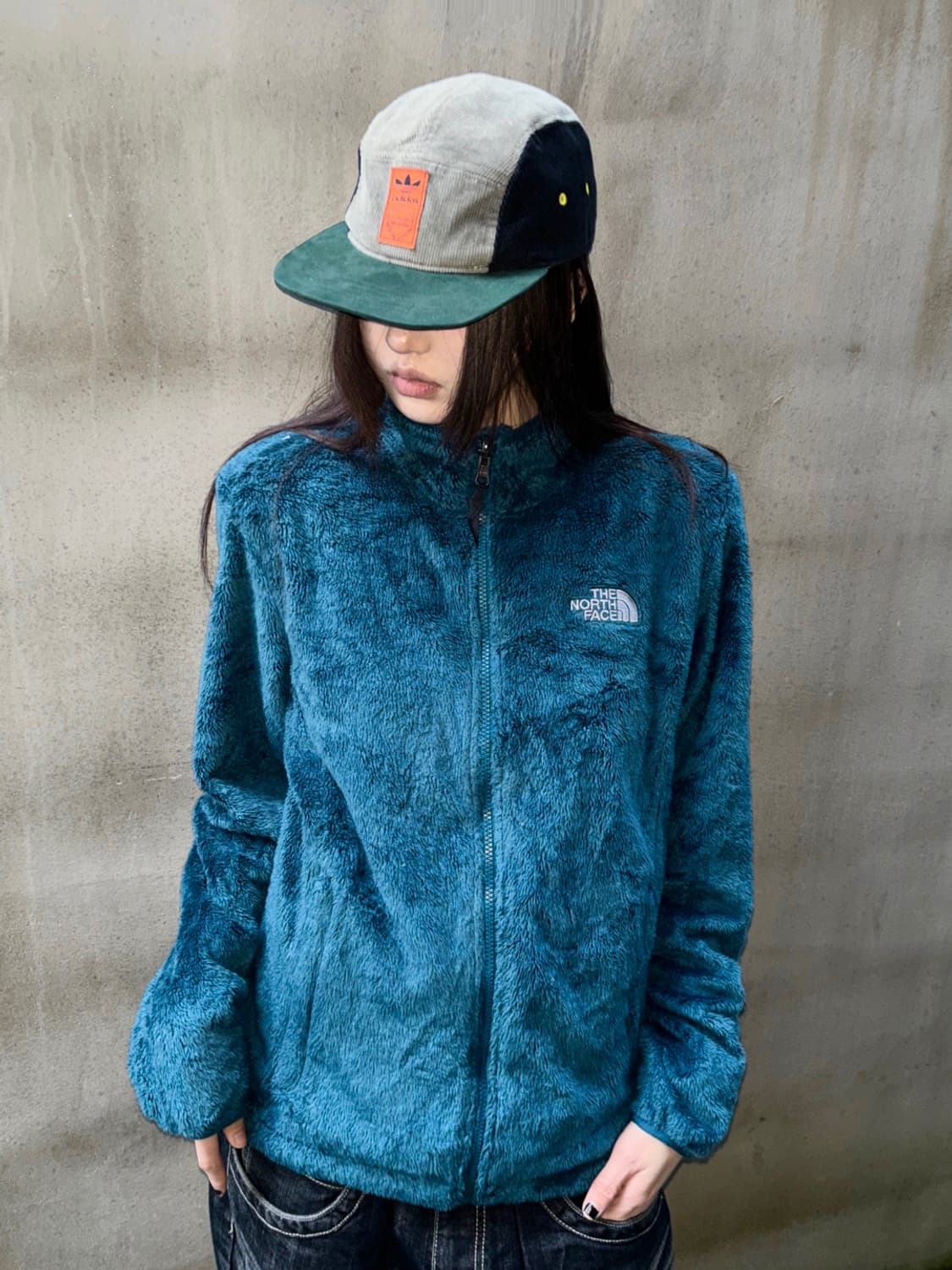 THE NORTH FACE 오션블루 플리스 집업 상품이미지1