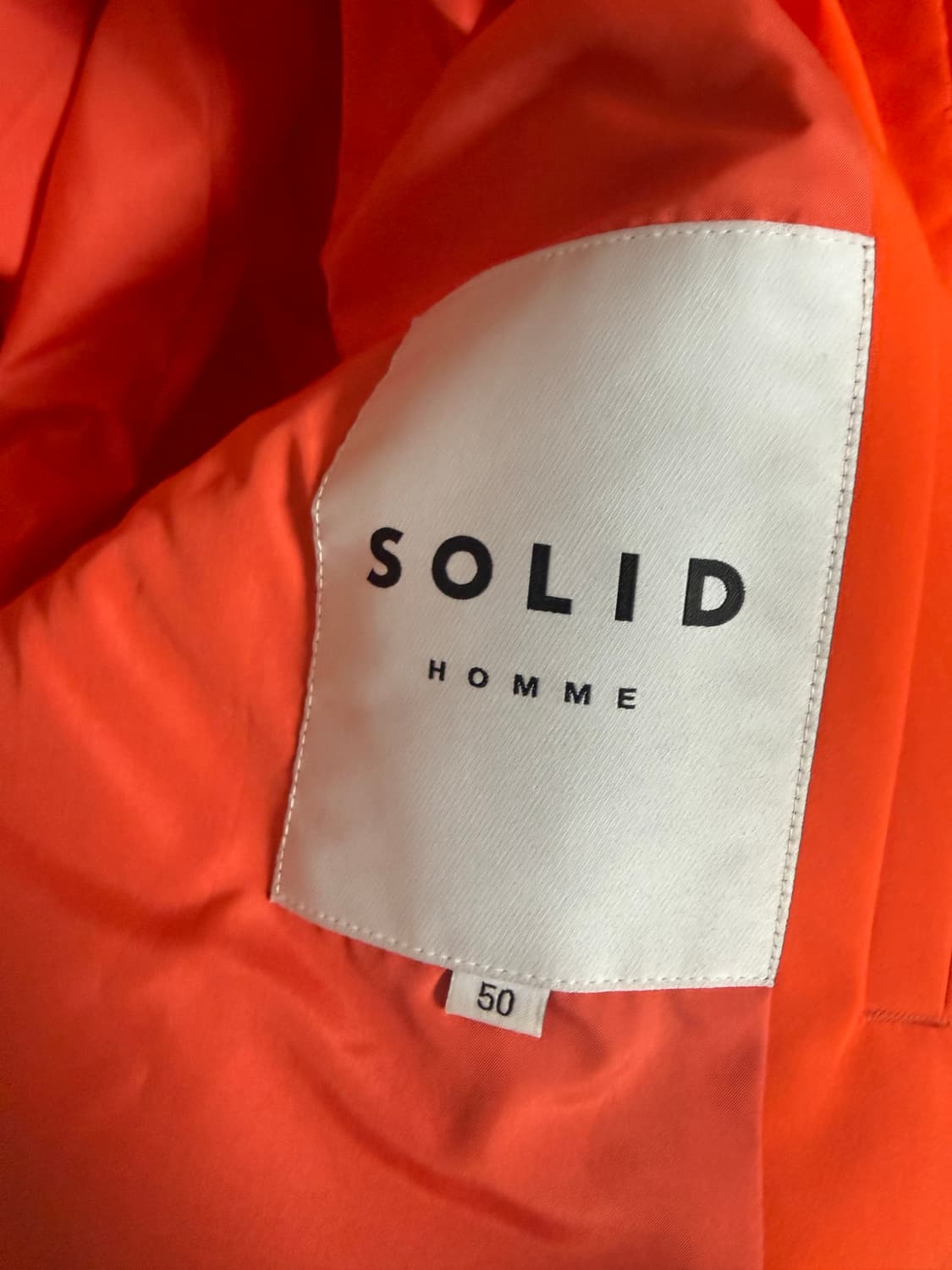 솔리드 옴므 오렌지 쉘파카 50 상품이미지3