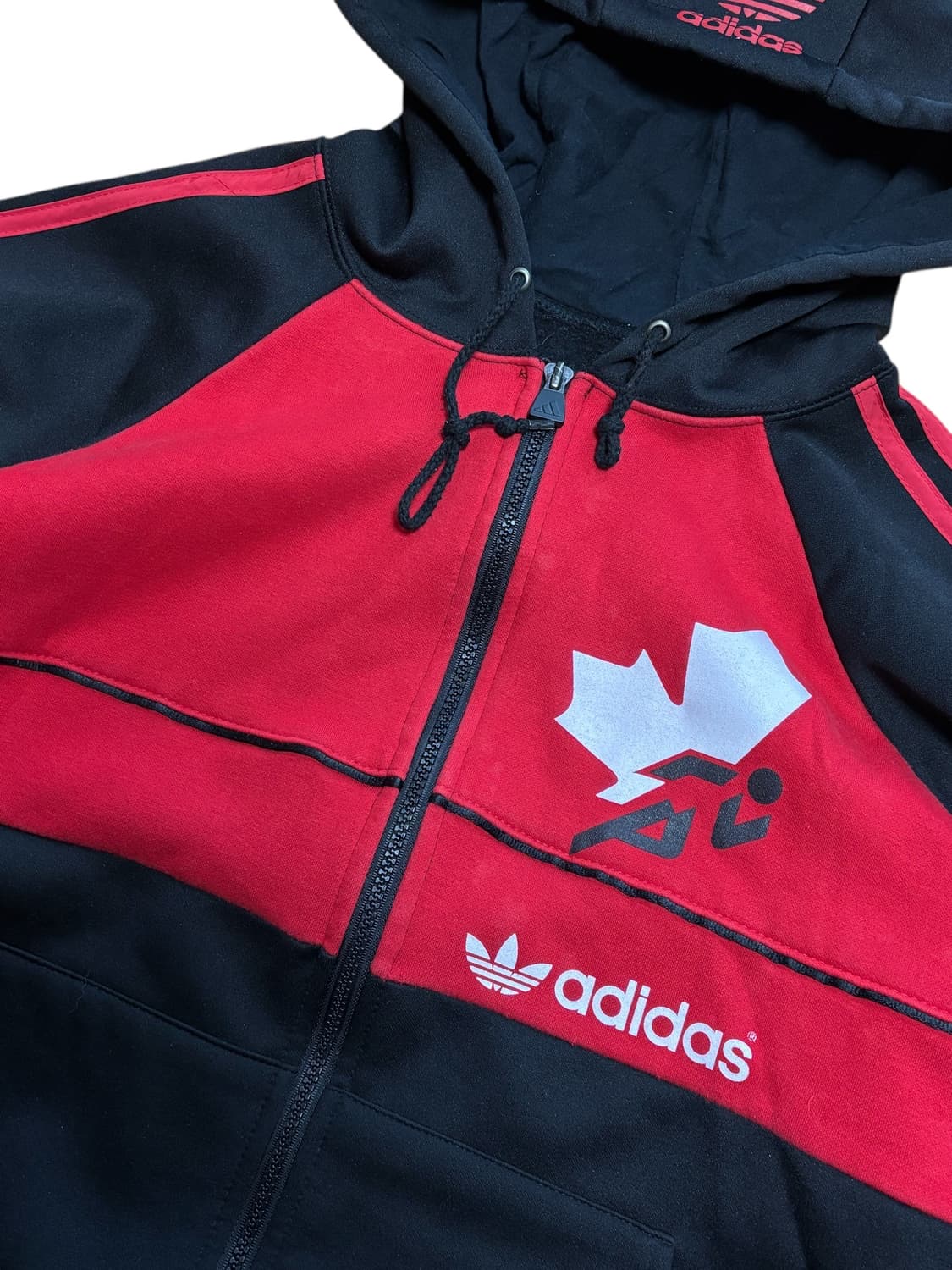 아디다스 레어 캐나다 후드집업 져지 상품이미지4