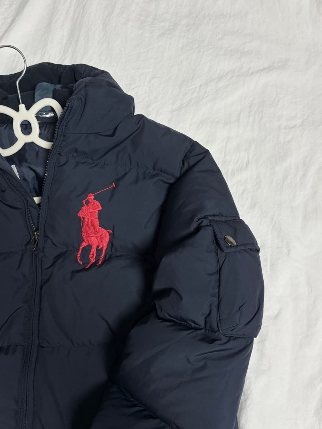폴로 빅포니 네이비 패딩 상품이미지2
