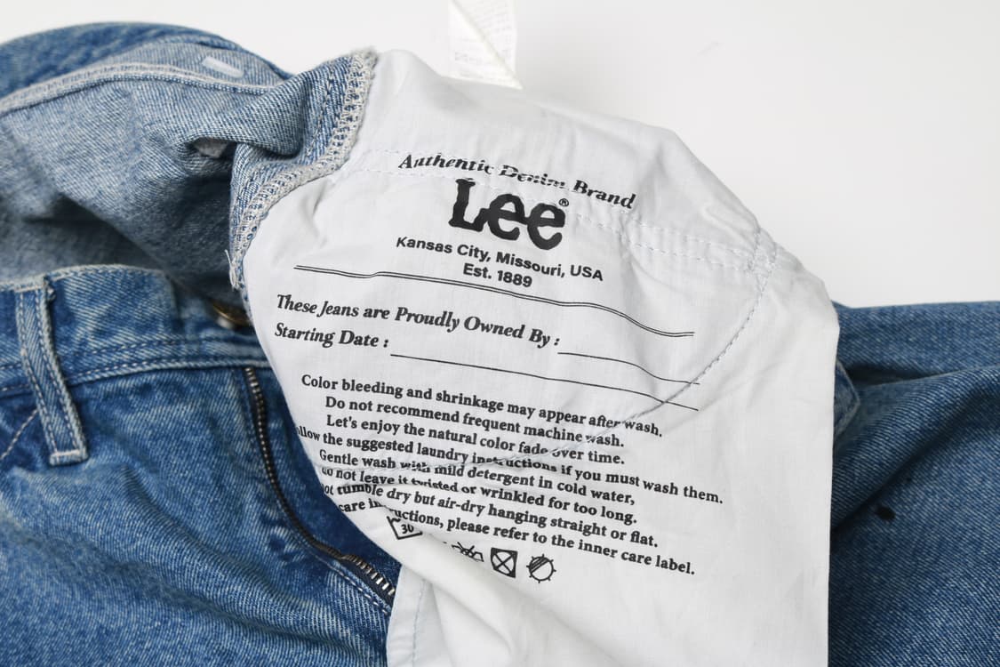 [32인치] LEE 리 더블니 페인팅 페인터 데님 팬츠 (샘플) 상품이미지4