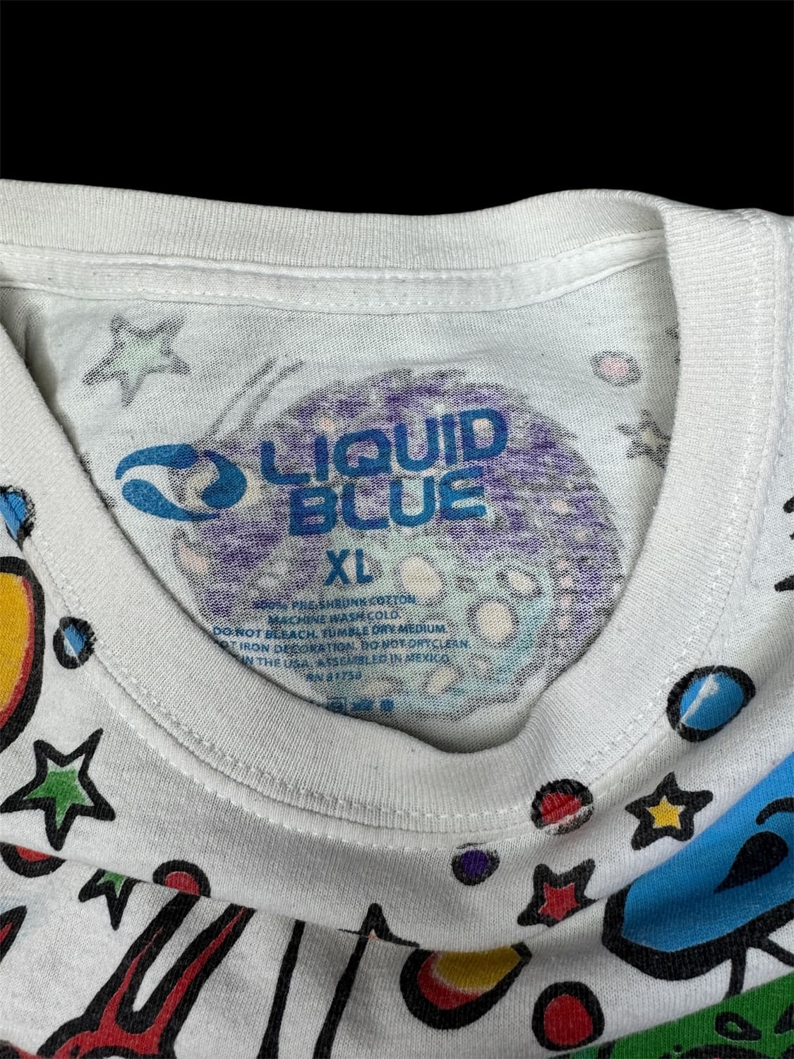 조이마스 joey mars 리퀴드블루 zidzoii 티셔츠 XL 상품이미지3