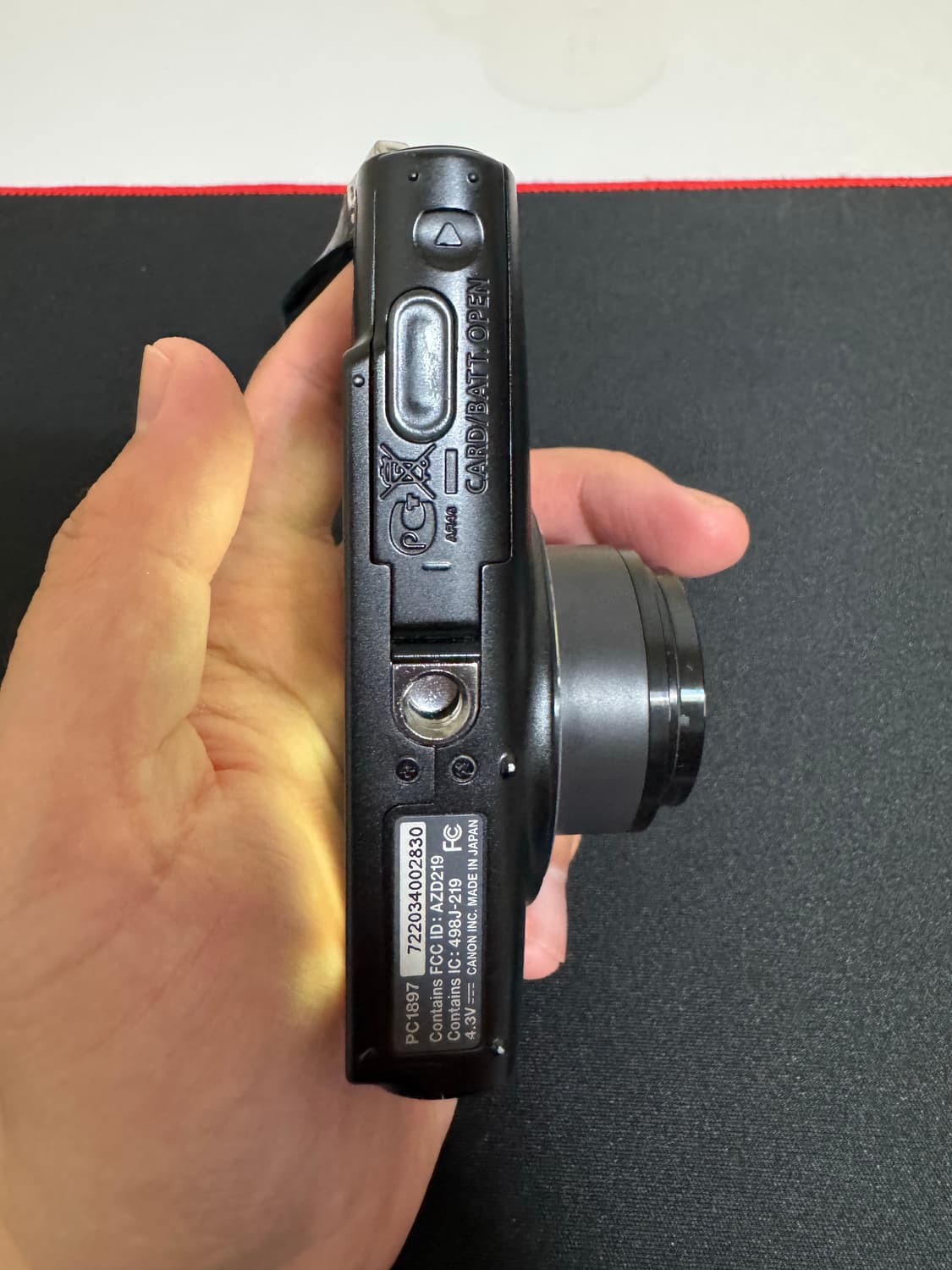 [민트급] 캐논 파워샷 330HS(=IXUS 255HS) 블랙디카 상품이미지4