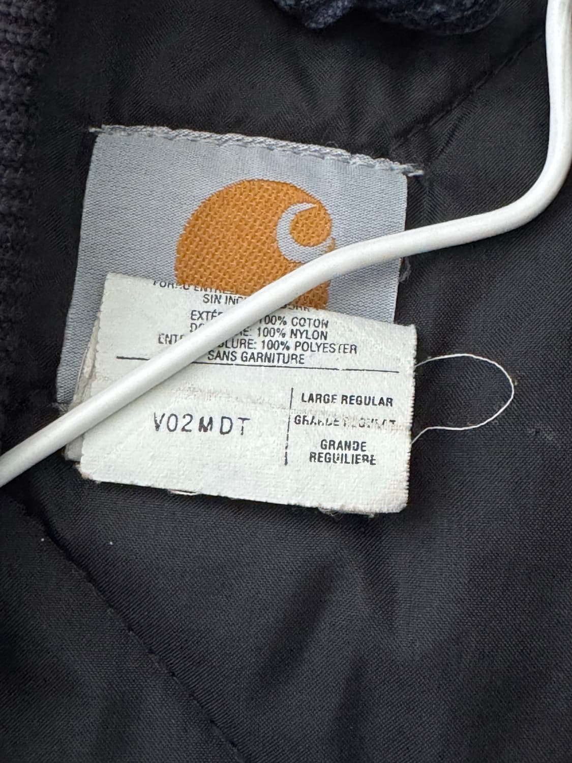 칼하트 조끼 L 상품이미지2