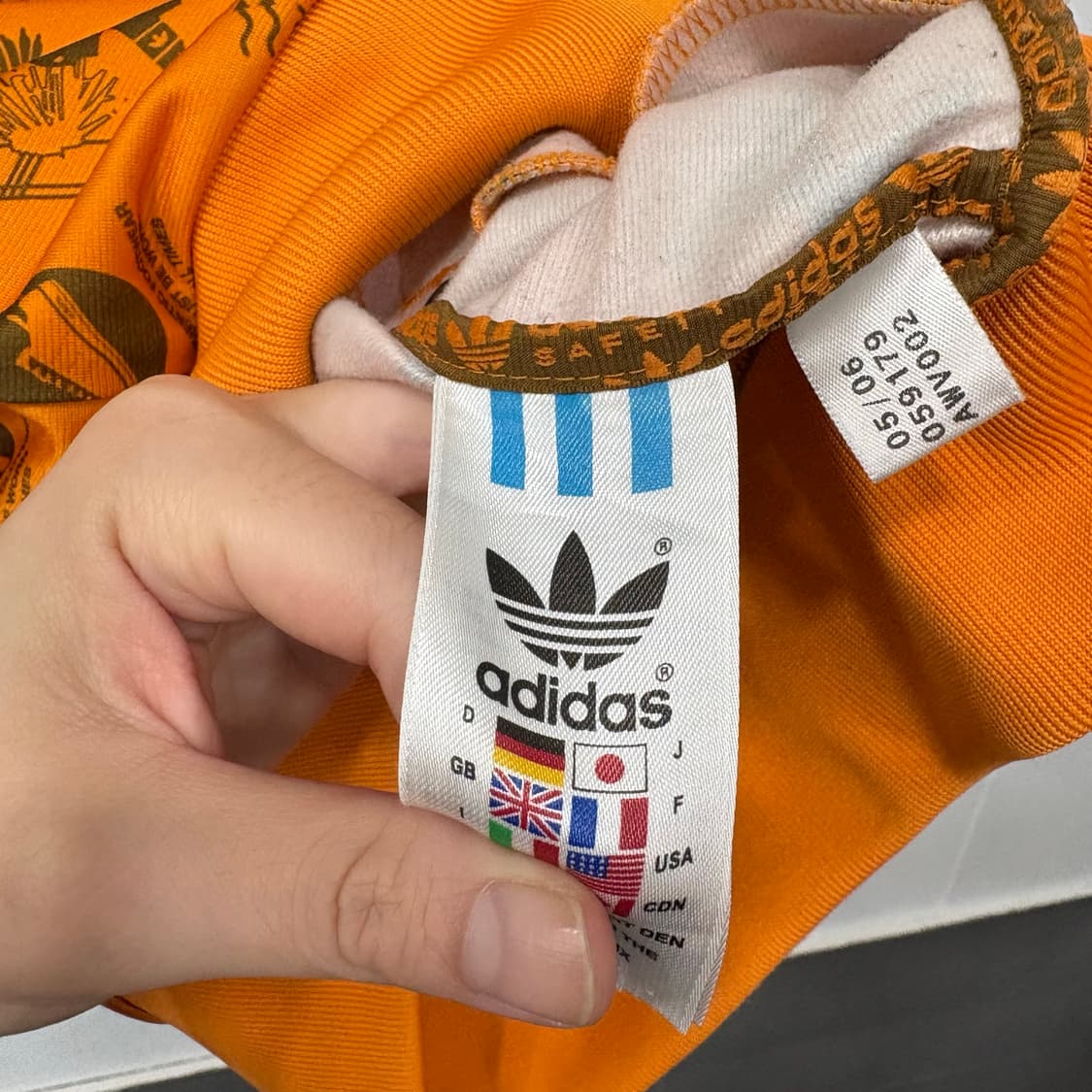 아디다스 올드스쿨 빈티지 세이프티 져지 상품이미지4