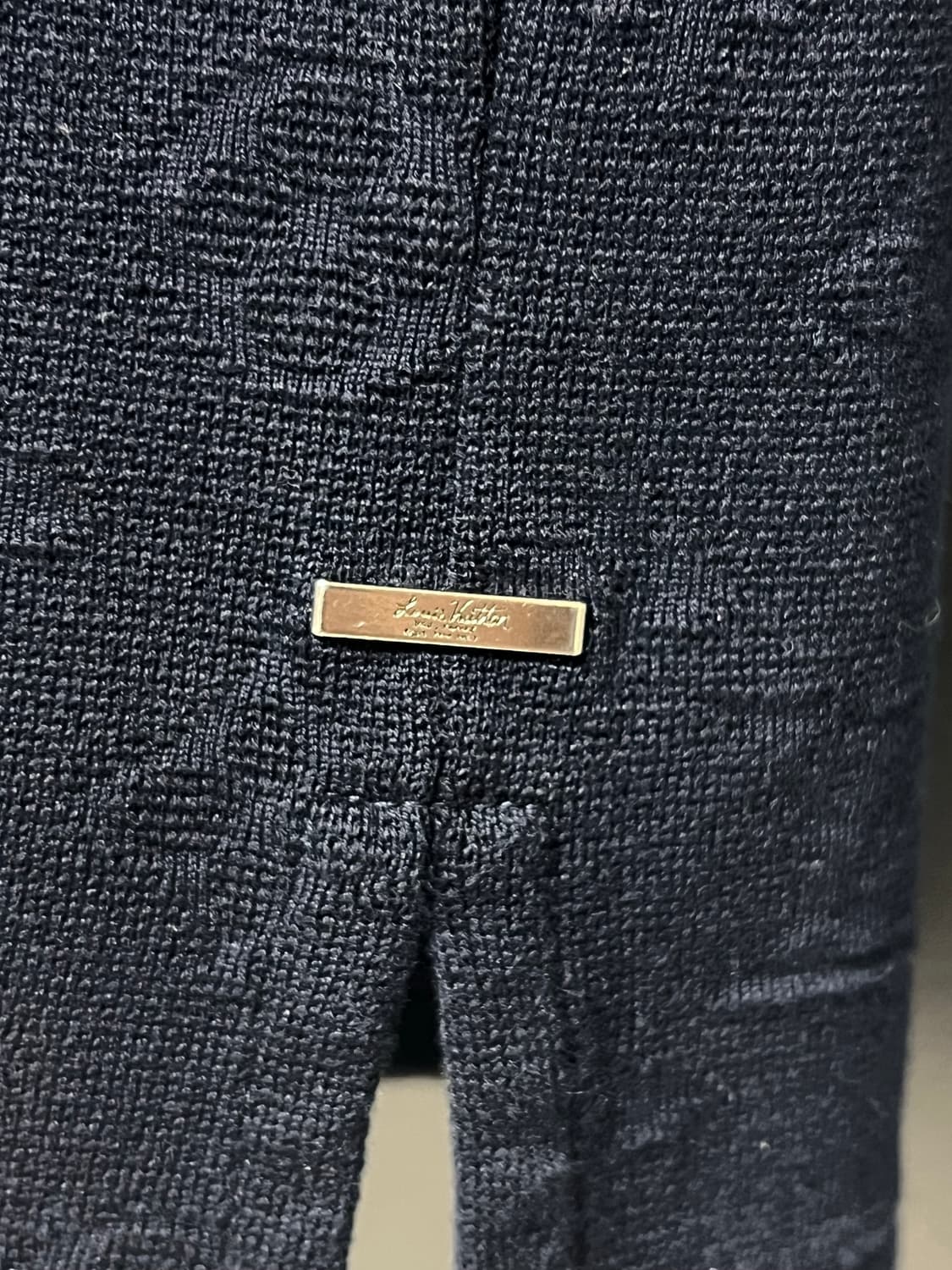 [정품] M 루이비통 모노그램 포켓 반팔티 네이비 상품이미지3