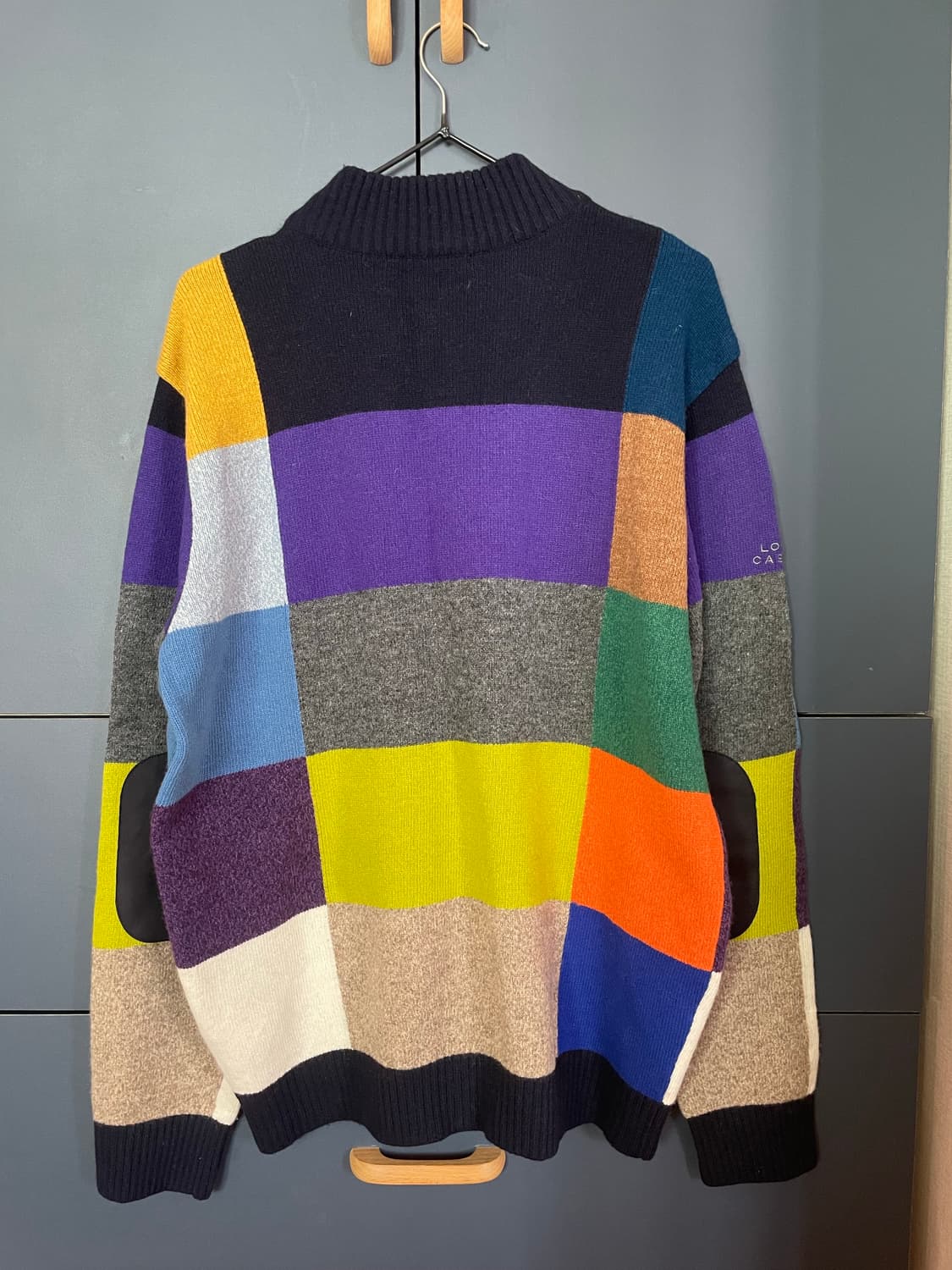 루이까스텔 뮤트 패치색감 아메카지 니트 상품이미지5