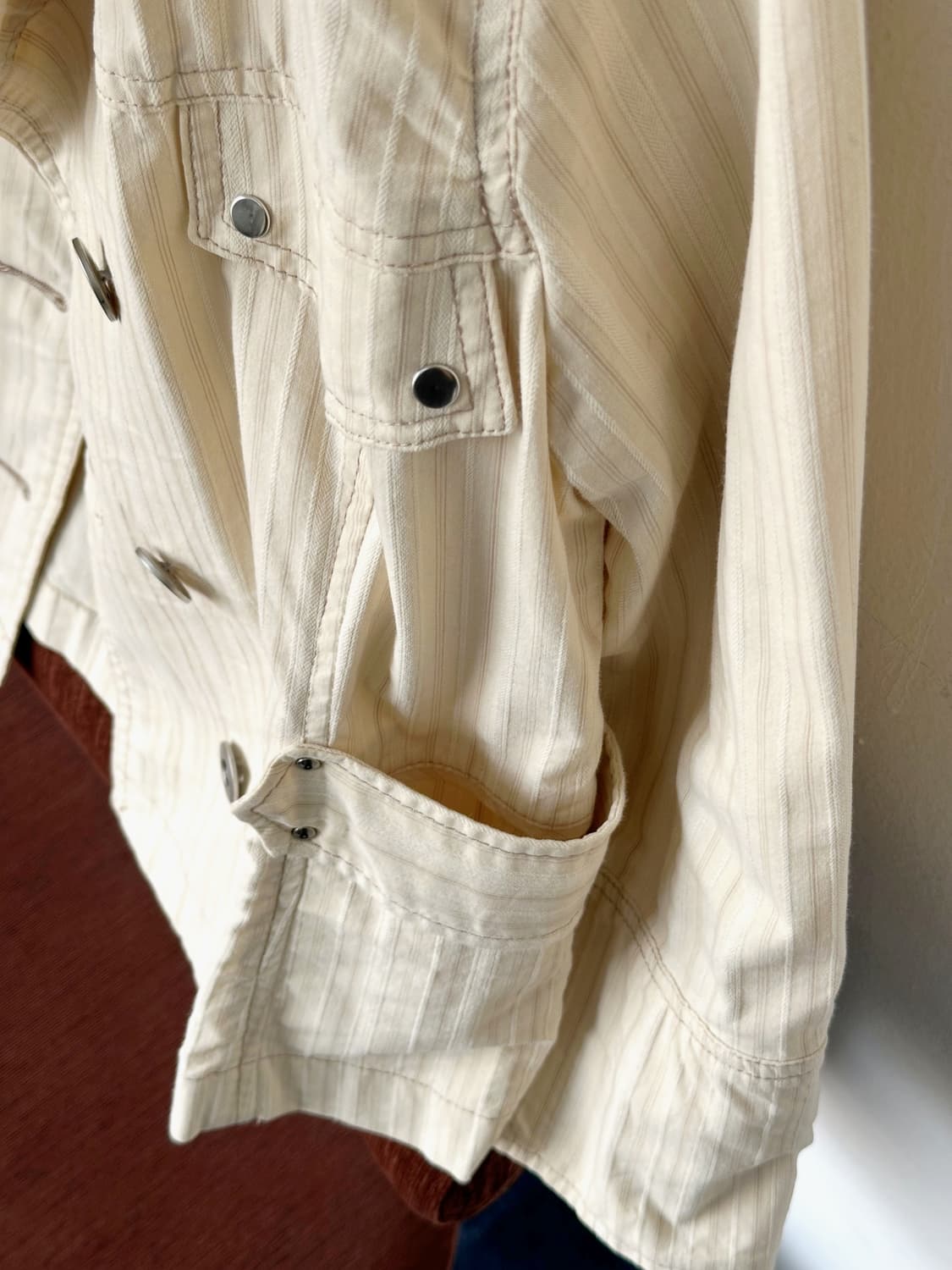 Natural cotton nylon wide silhouette cro 상품이미지8