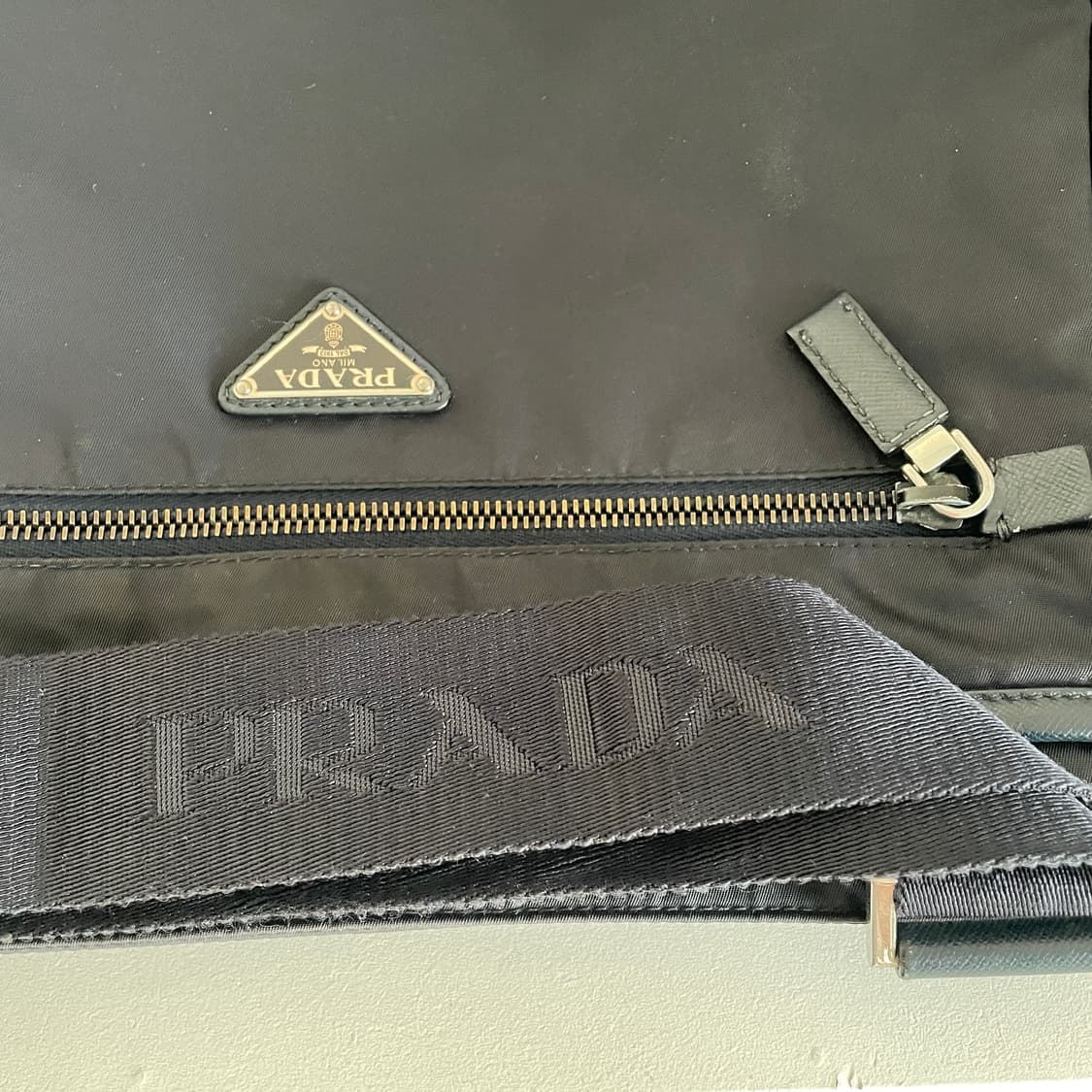 프라다 딥네이비 테수토 숄더 & 크로스백 상품이미지6