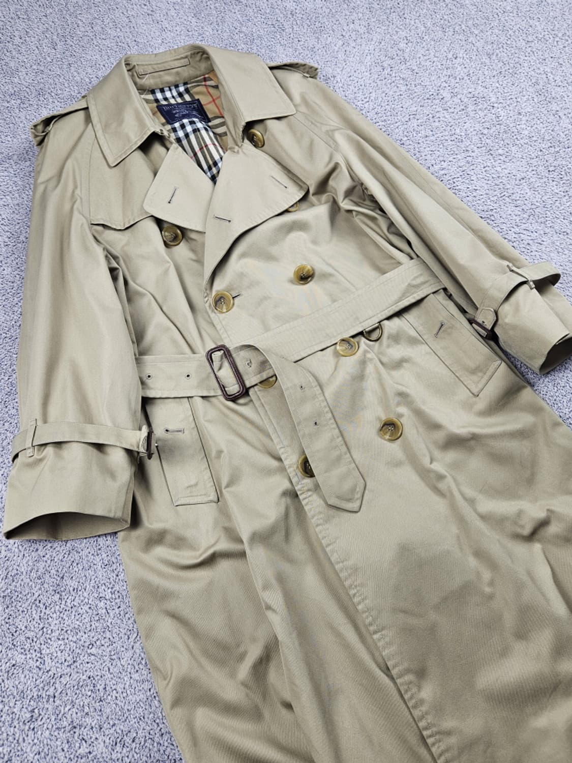 버버리 헤리티지 벨티드 더블 트렌치 코트 ( 상세설명참조 )/ 10548 상품이미지6