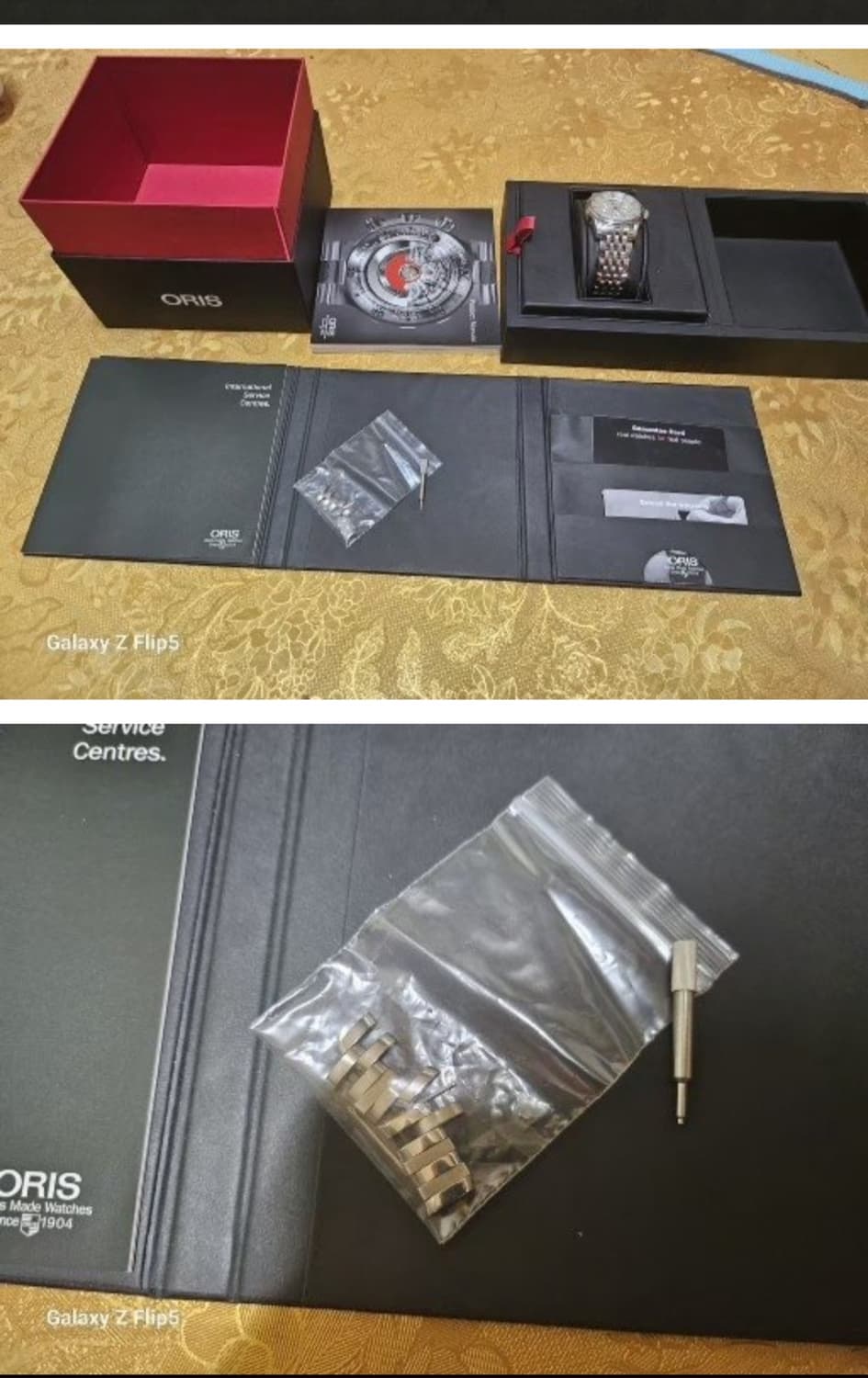 오리스 문페이즈 골드 풀박스 상품이미지2