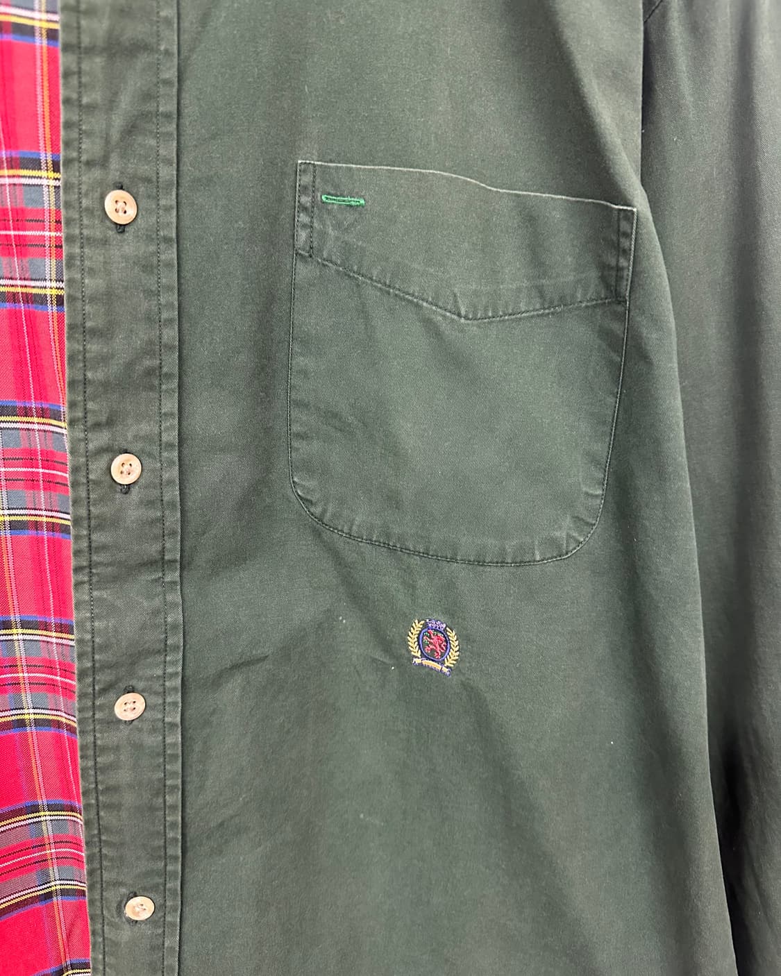 (XL)90'S 타미 월계수 셔츠-M2043 상품이미지3