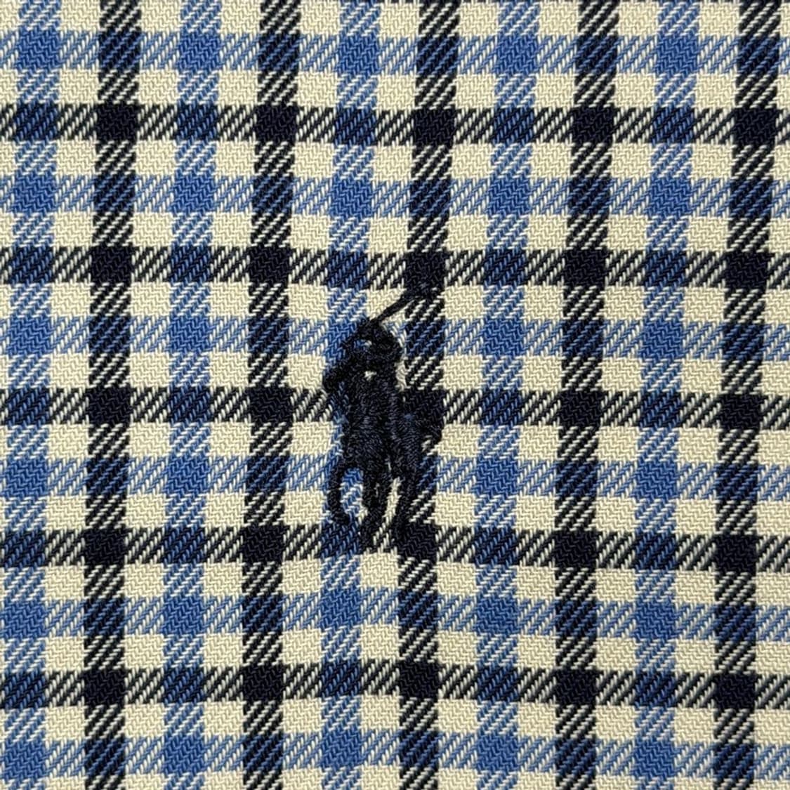 폴로 랄프로렌 블레이크 체크 셔츠 블루 M 상품이미지2