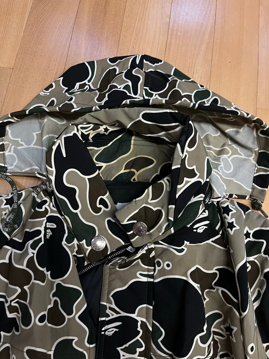 베이프 아카이브 피사체 카모 보드자켓 상품이미지6