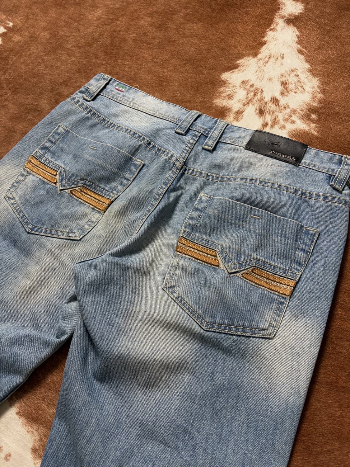 디젤 Revick 데님 팬츠 연청 상품이미지10