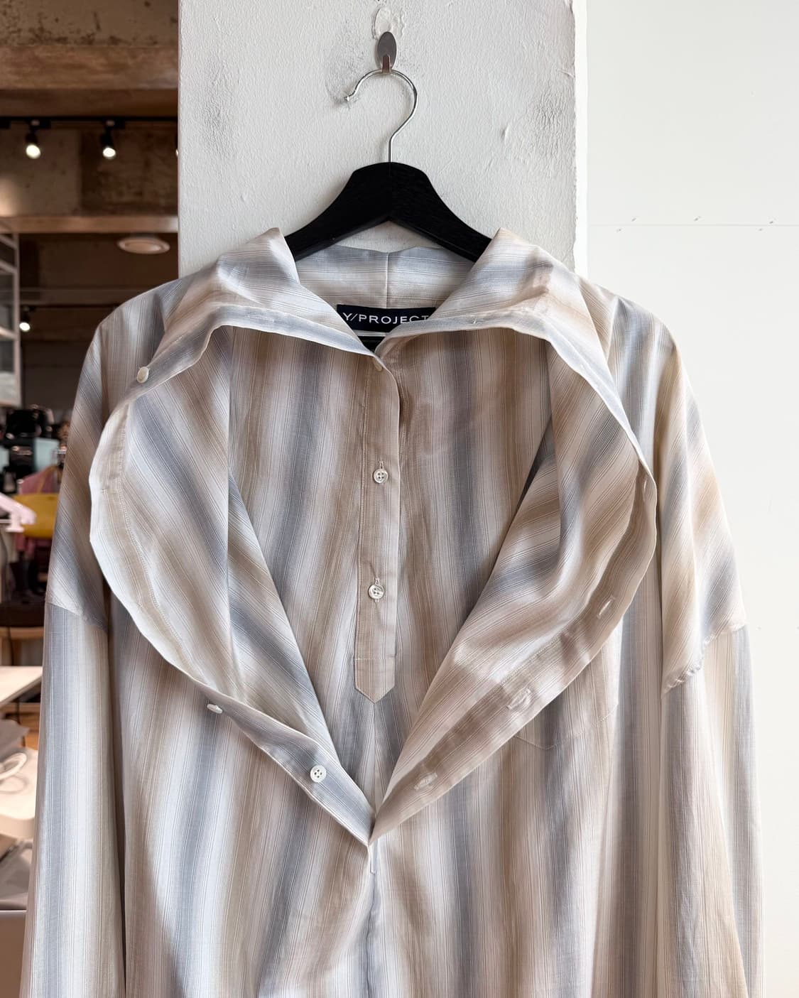 와이 프로젝트 20ss 인피니티 더블 프론트 셔츠 상품이미지3