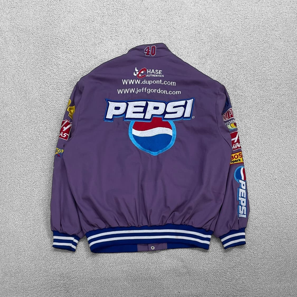 JH 디자인 제프 고든 펩시 레이싱 자켓 퍼플 상품이미지2