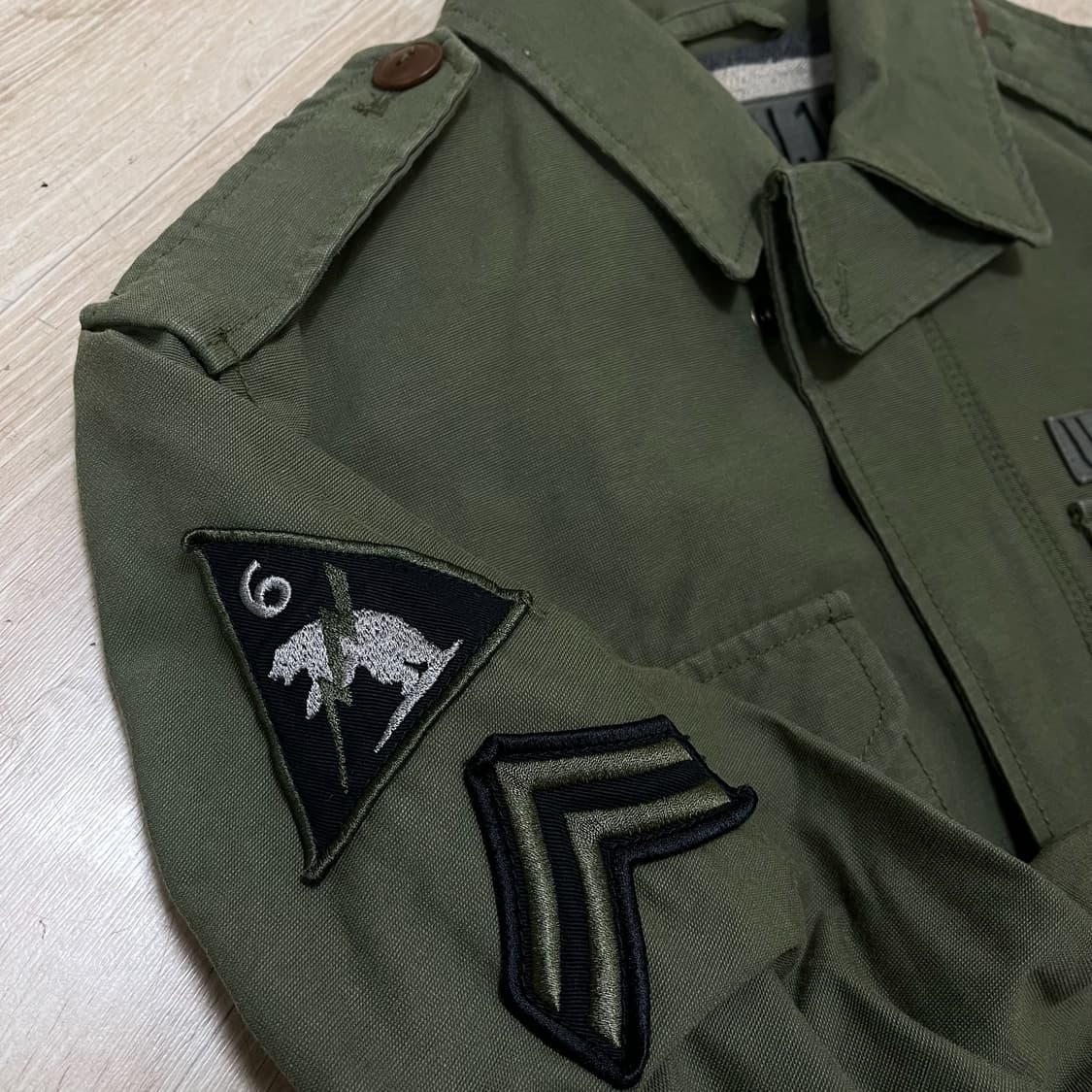 후아유 미군 밀리터리 와펜 M-51 필드 야상자켓 [카키] S/90 상품이미지6