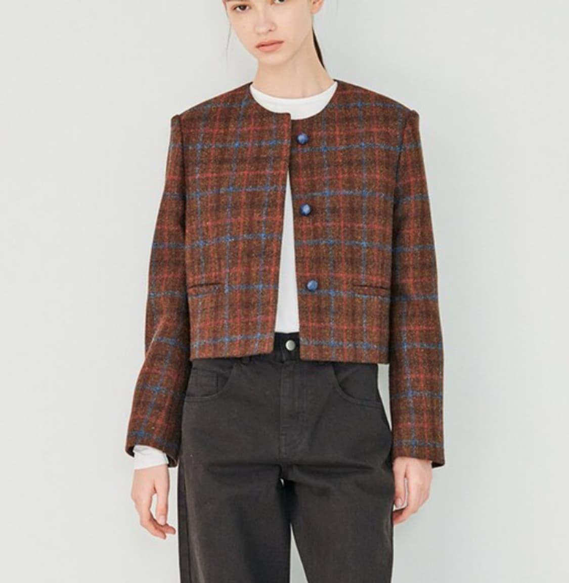 GBH 해리스 트위드 숏자켓 상품이미지2