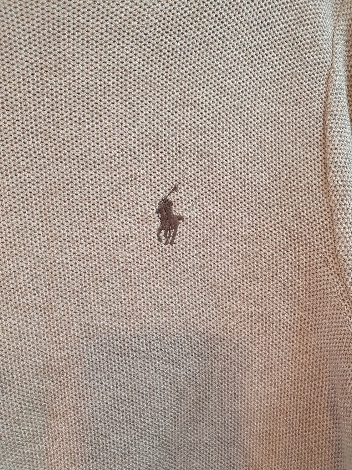 폴로 랄프로렌 피마 코튼 니트 베이지 M 상품이미지4