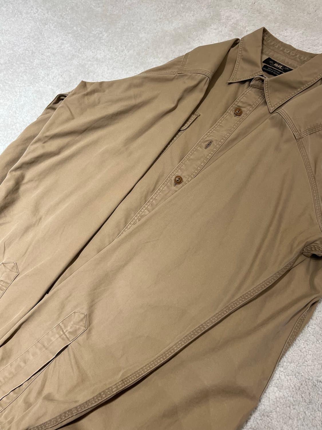 더블알엘 RRL 자수 코튼 워크 셔츠 상품이미지5