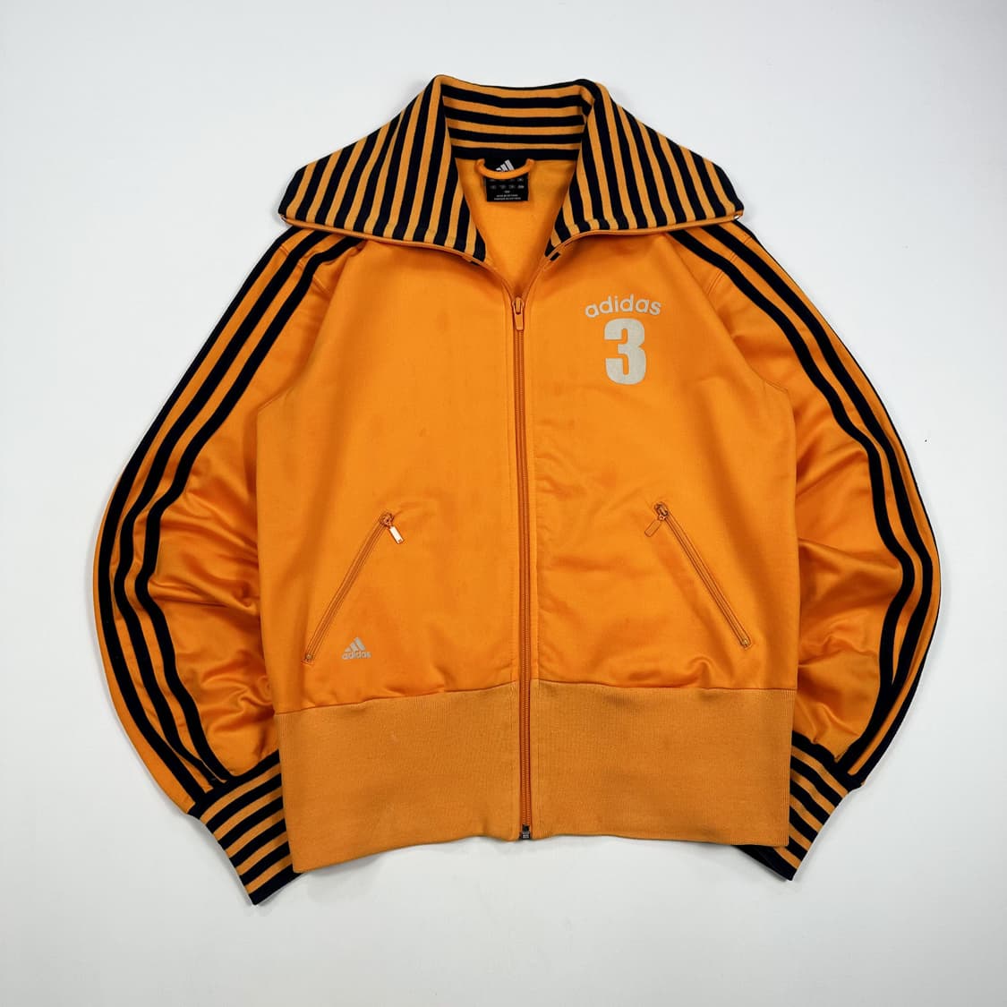 아디다스 오리지널 넘버3 오렌지 트랙탑 져지 (L 여성추천) 상품이미지2