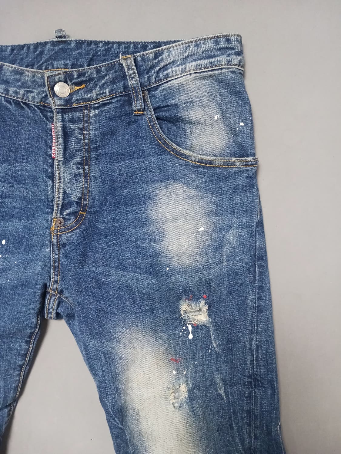 [48] 디스퀘어드2 페인팅 디스 M부블레진 청바지 32 33 상품이미지4