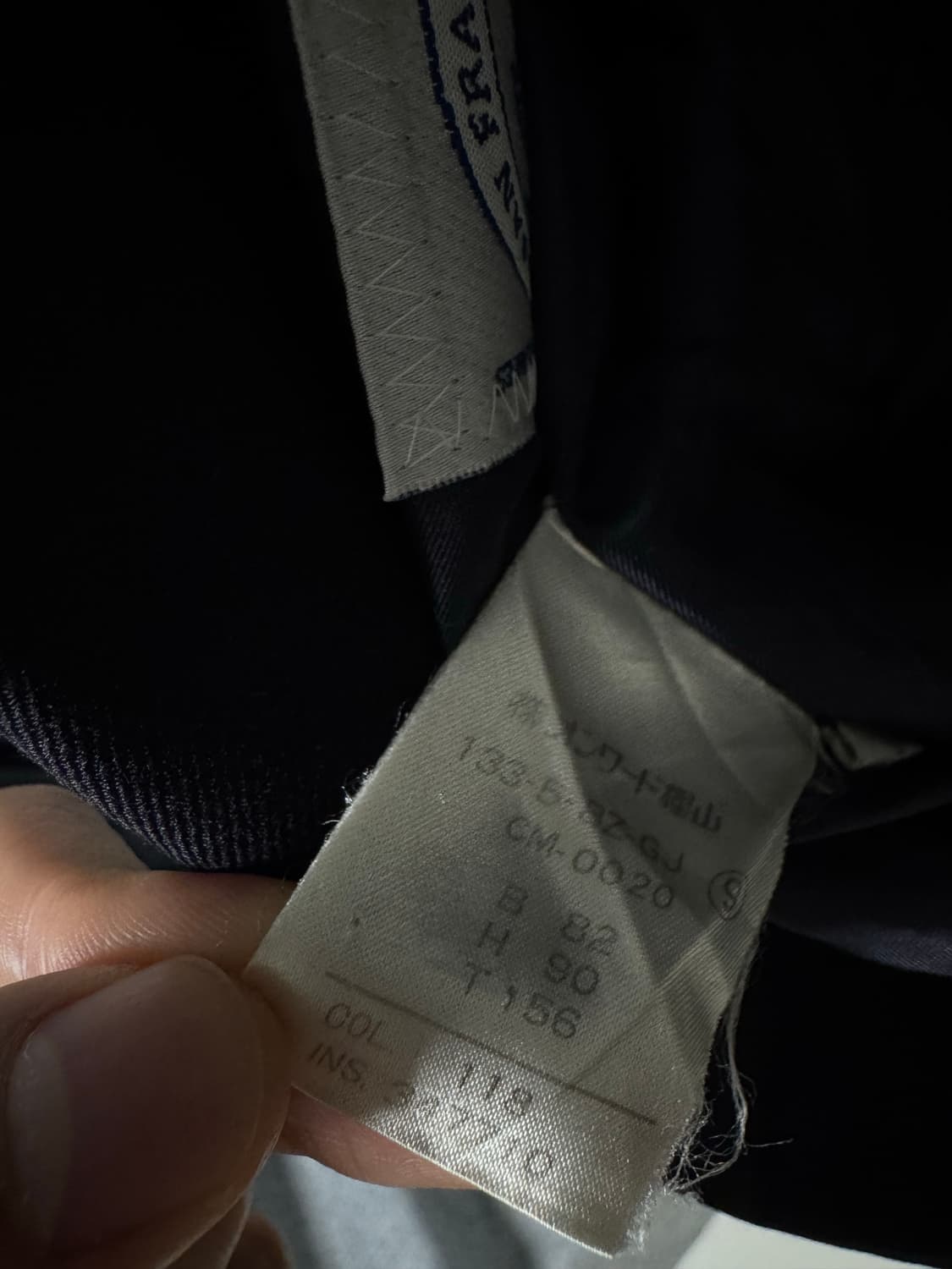 90s jpress 금장 울100 3버튼 블레이져 상품이미지5