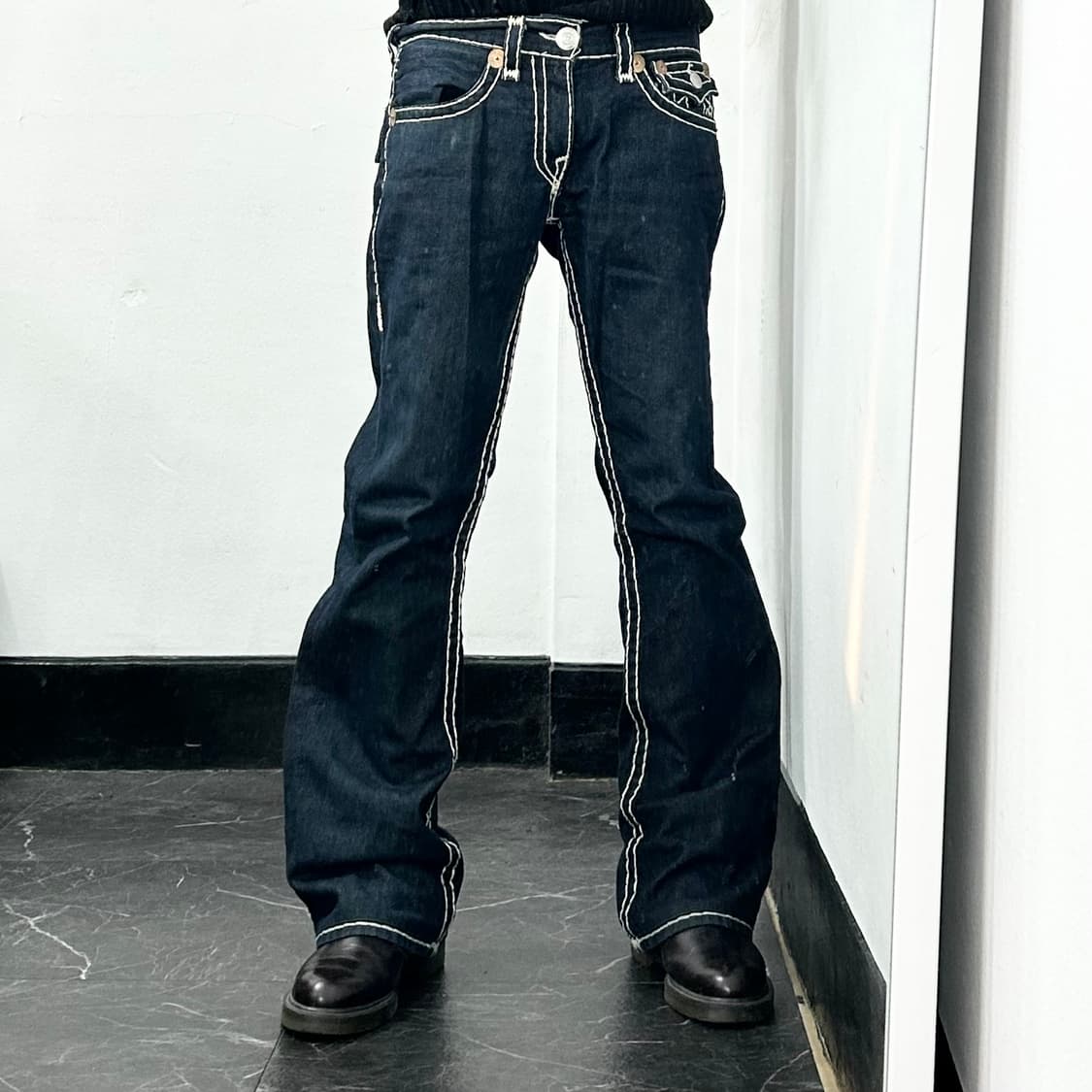 트루릴리전 월드투어 부츠컷 데님 팬츠 상품이미지2