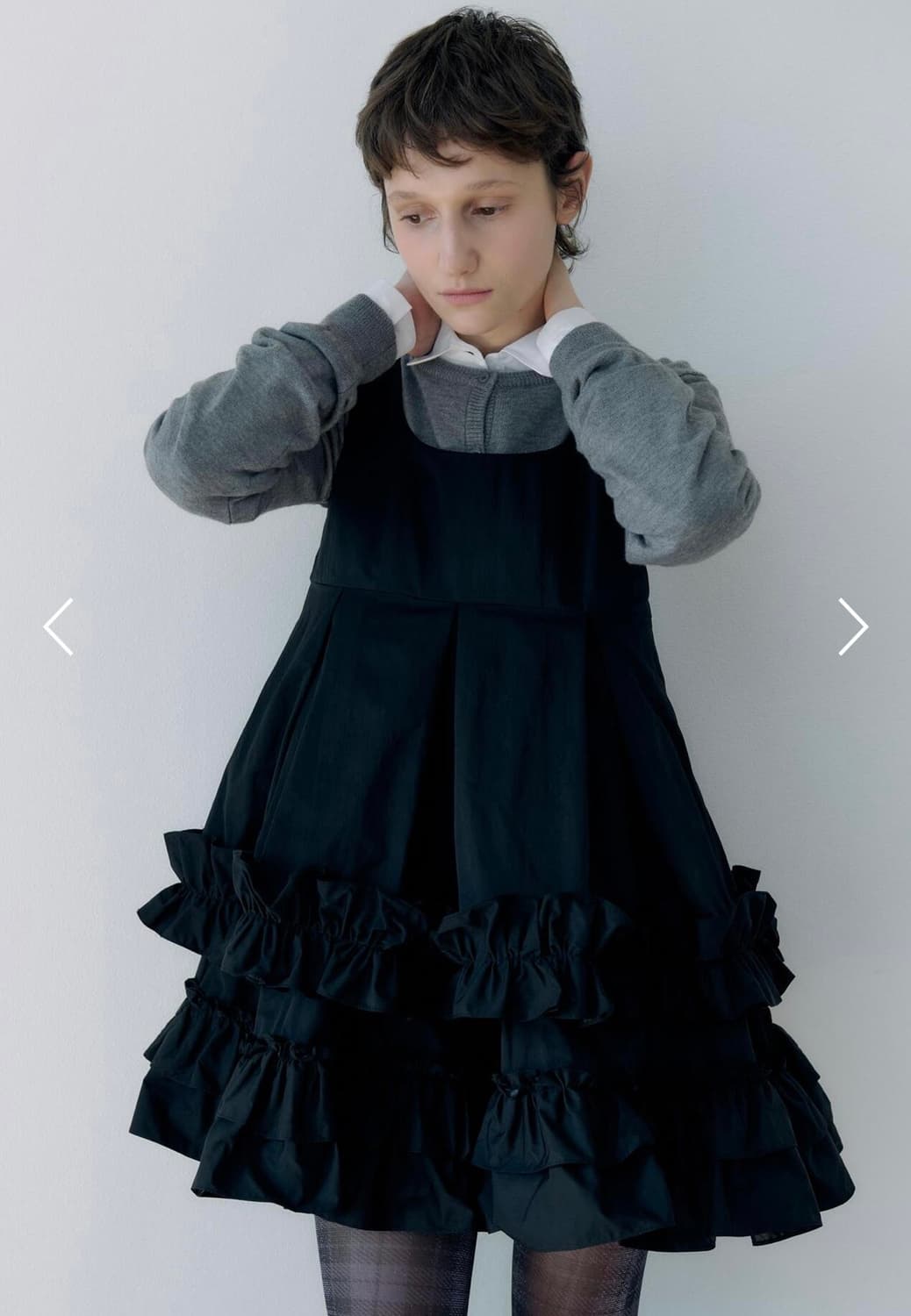 시눈 프릴 원피스 상품이미지2