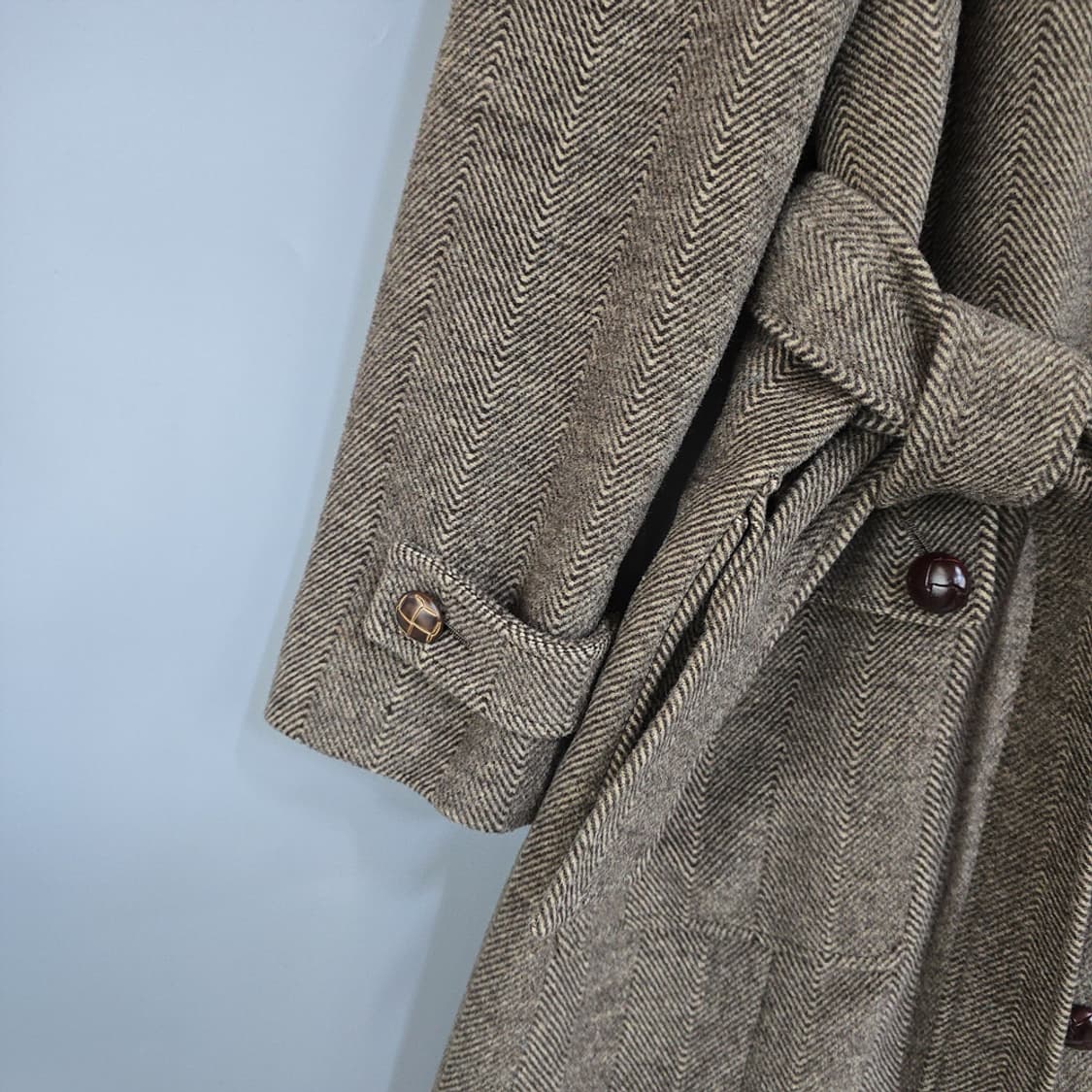 브룩스브라더스(brooks brothers) 346 헤링본 울 코트 상품이미지4