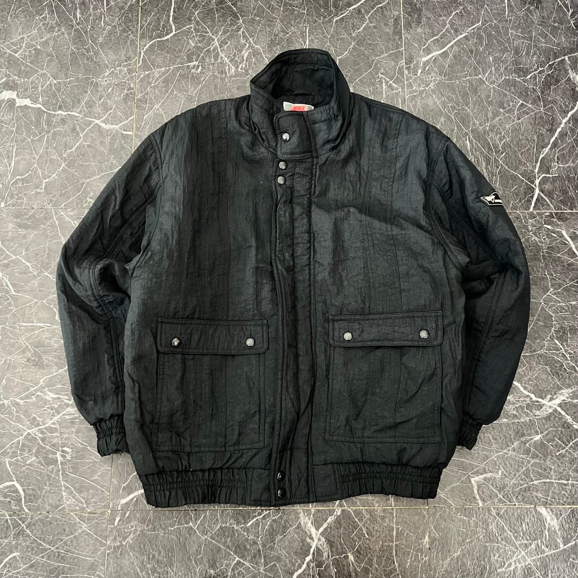 나이키 90s 삼나스포츠 나일론 봄버 누빔 바시티 자켓 상품이미지1