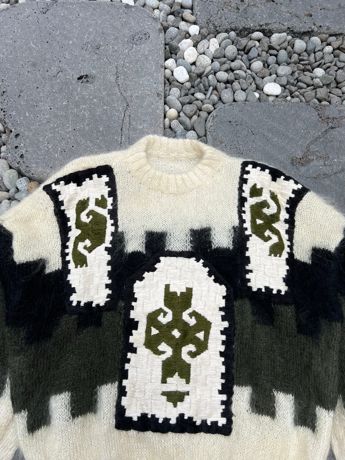 VINTAGE MOHAIR NATIVE PATTERN 빈티지모헤어니트 상품이미지3