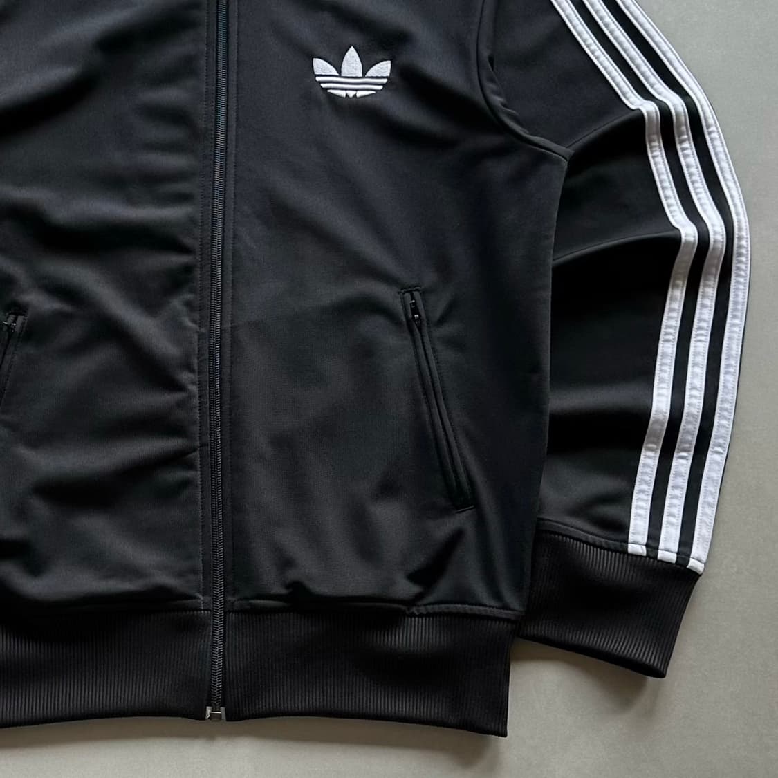 [M]아디다스 구형 파이어버드 블랙 트랙탑 져지 상품이미지4