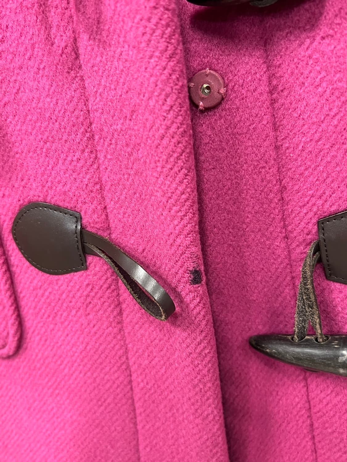 빈폴 안감체크 후드 떡볶이 코트 상품이미지9