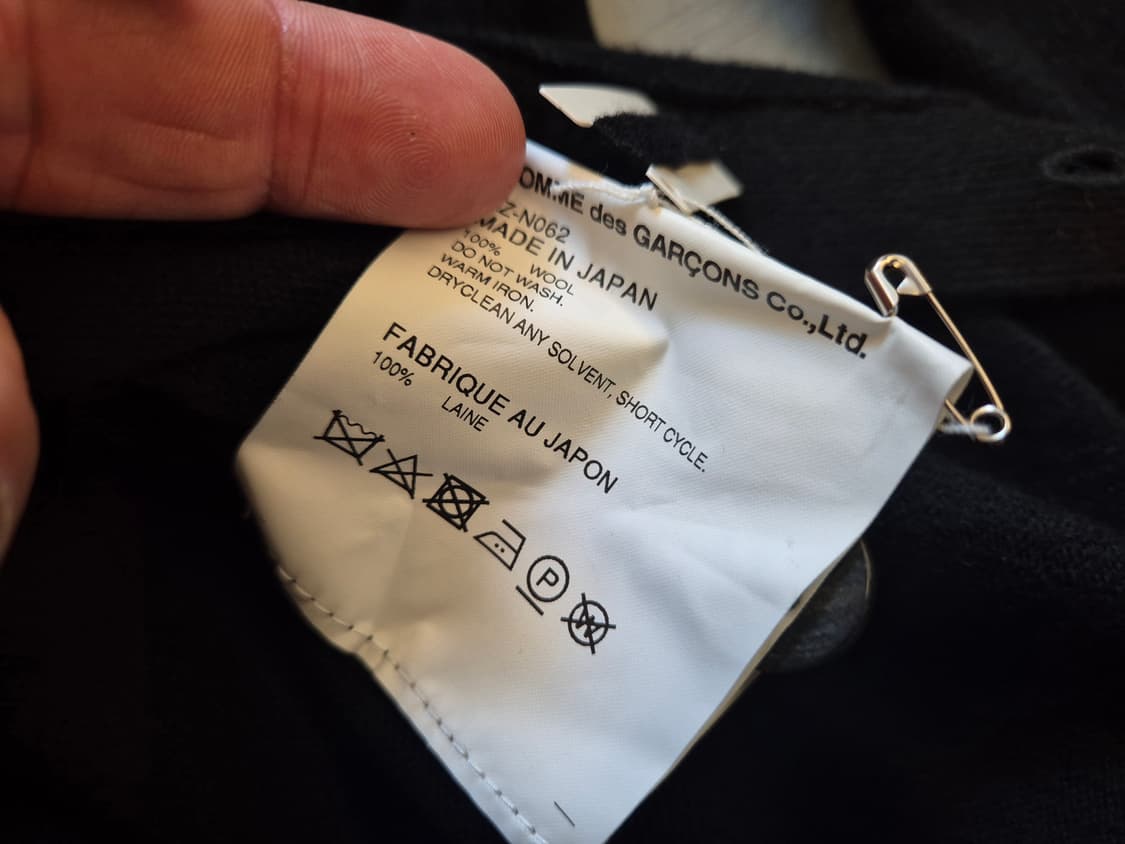 꼼데가르송 하트와펜 가디건 상품이미지7