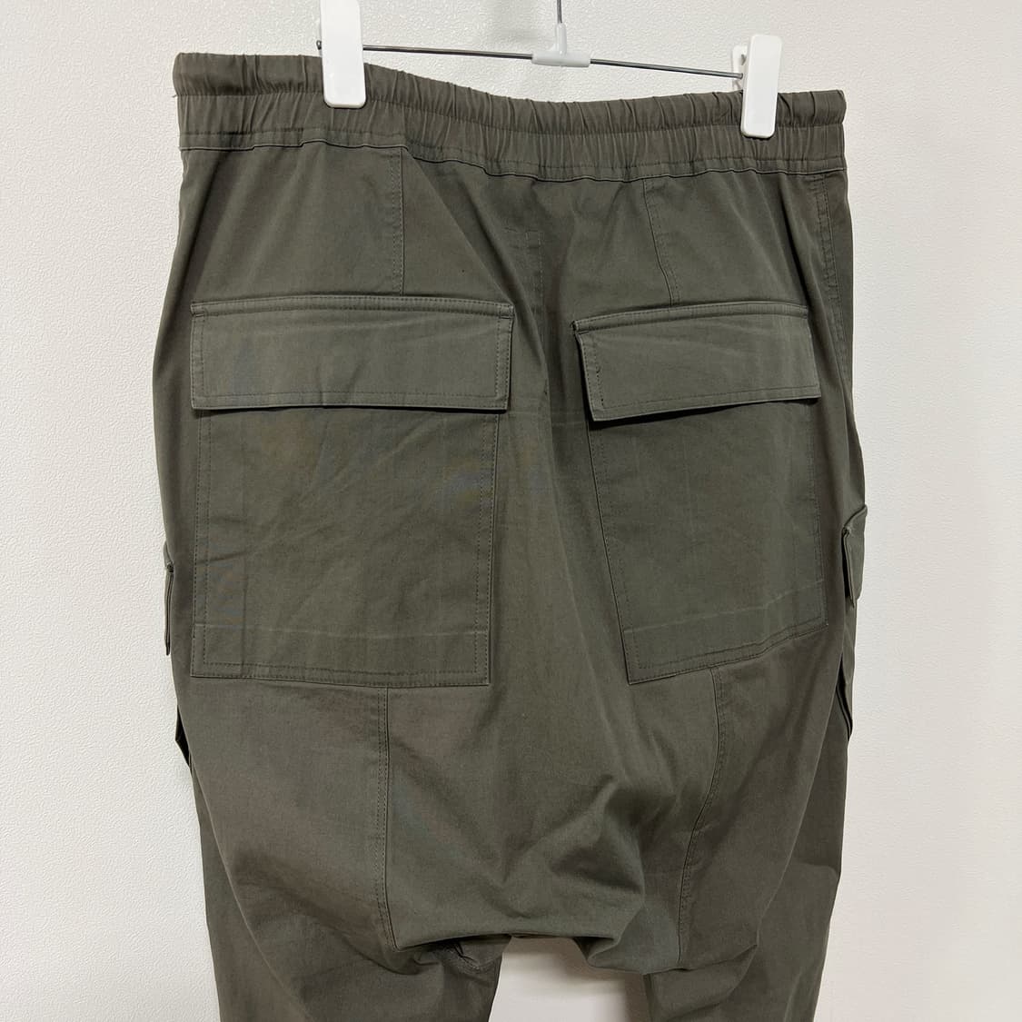 릭오웬스 17SS "WALRUS" 드로우스트링 크롭 카고 팬츠 EUCA 상품이미지5