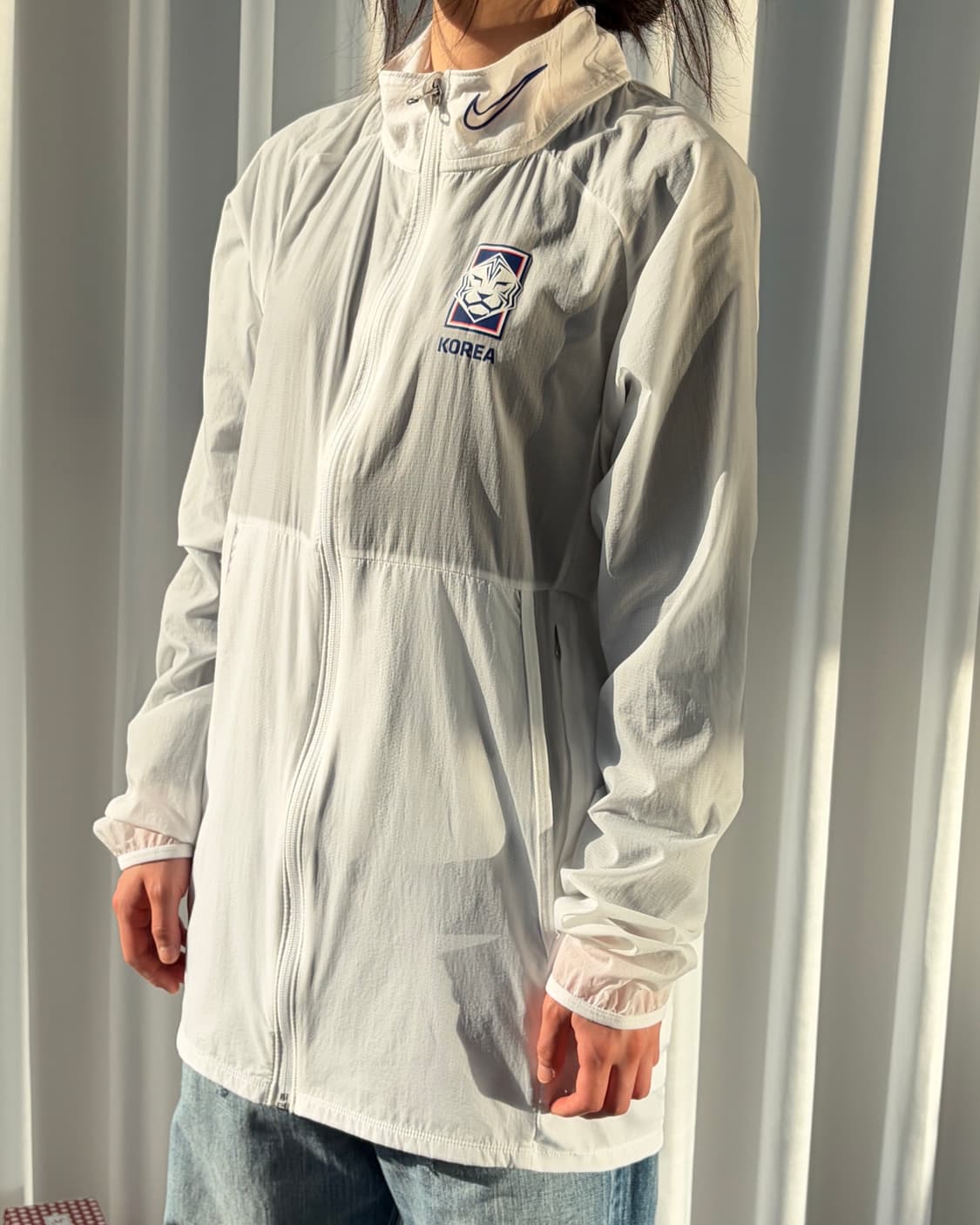 [M]나이키 대한민국 축구 국가대표 아카데미 바람막이 상품이미지1