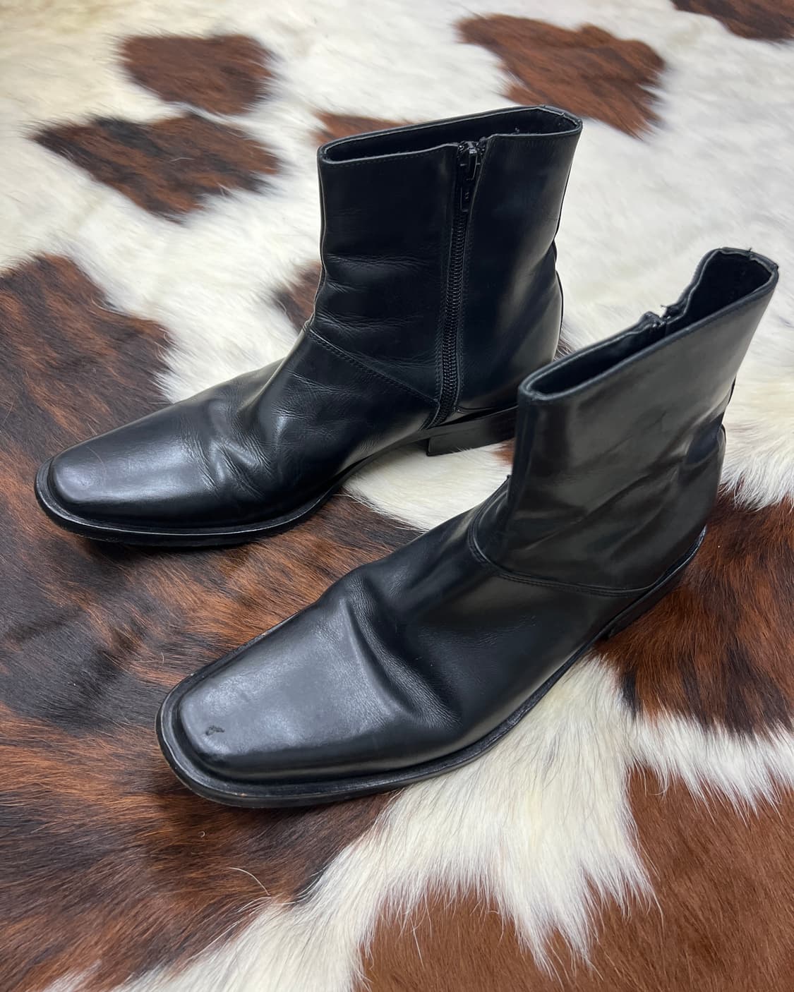 Yohji Yamamoto X BRUNO BORDESE 사이드 지퍼 부츠 상품이미지3